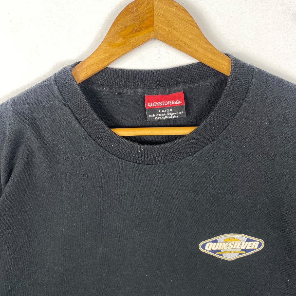 Quiksilver Vintage QUIKSILVER Boardriding Company Graphic Surf Tee Size US L / EU 52-54 / 3 - 5 Thumbnail