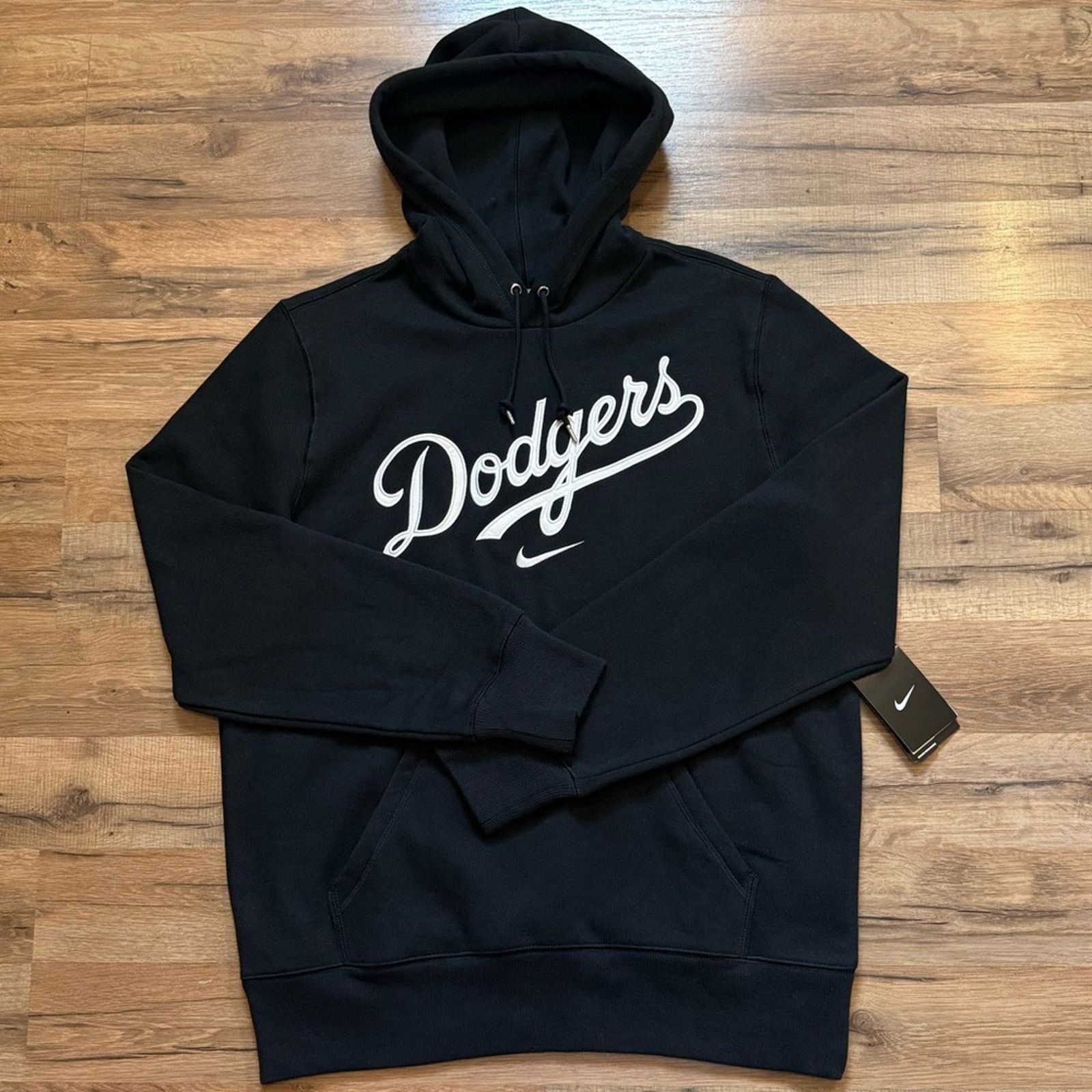 Nike 2012 Nike Team LA Dodgers Center Swoosh Hoodie Sweatshirt Size US L / EU 52-54 / 3 - 1 Thumbnail