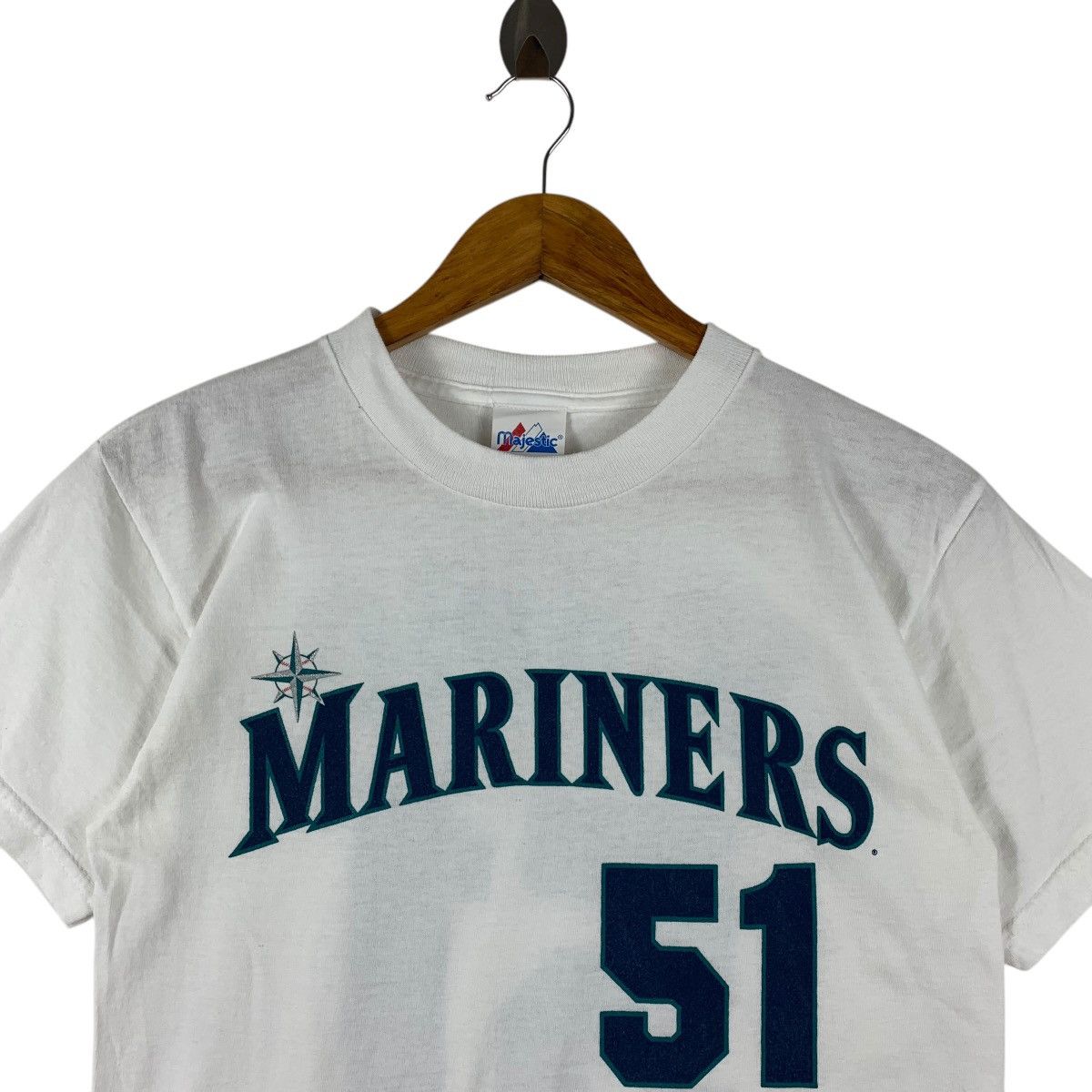 NBA × Vintage Vintage 90s SEATTLE MARINERS Ichiro printed tee Size US S / EU 44-46 / 1 - 2 Thumbnail