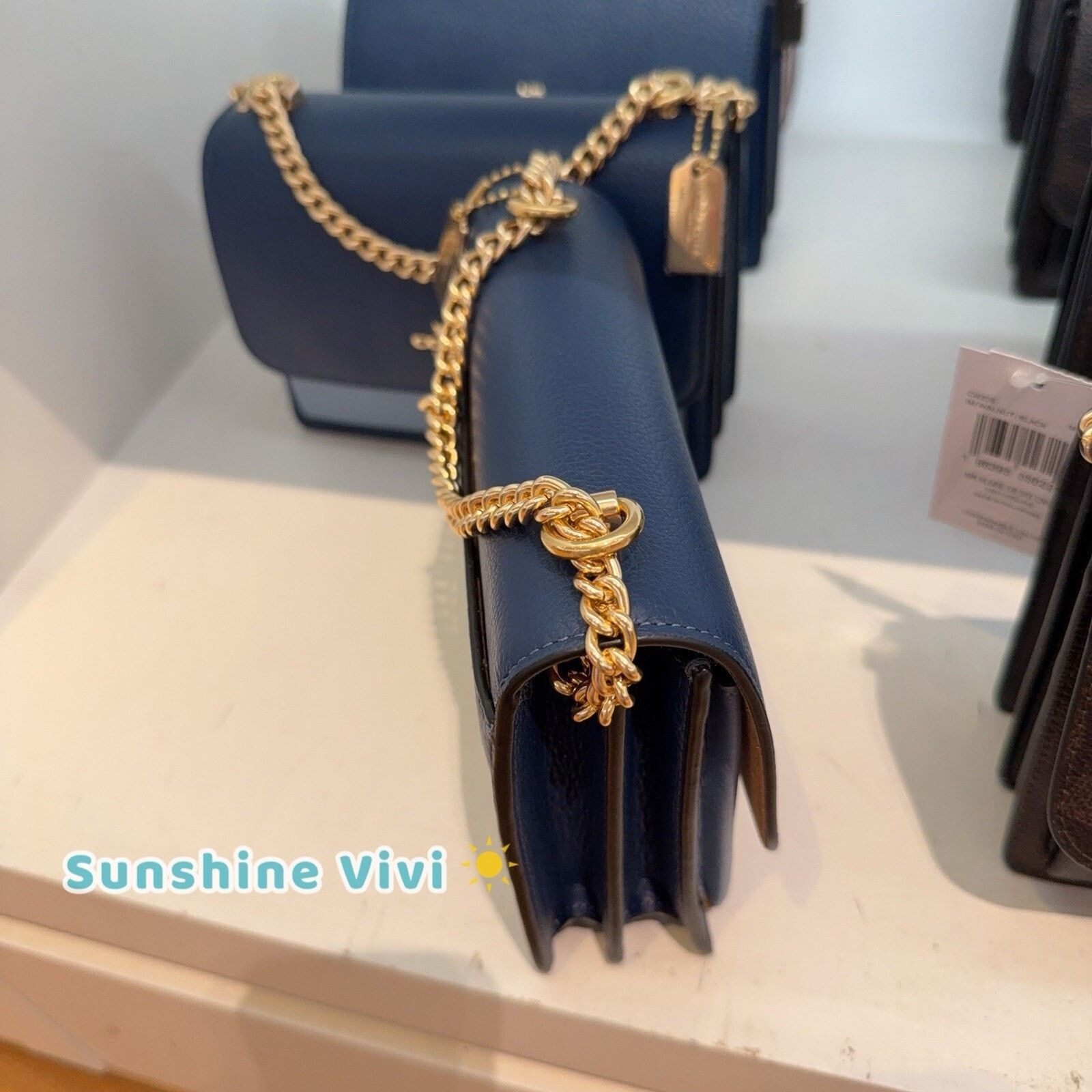 Coach NWT COACH Mini Klare Crossbody Bag CAN19 Deep Blue/Blue Bell Size ONE SIZE - 3 Thumbnail