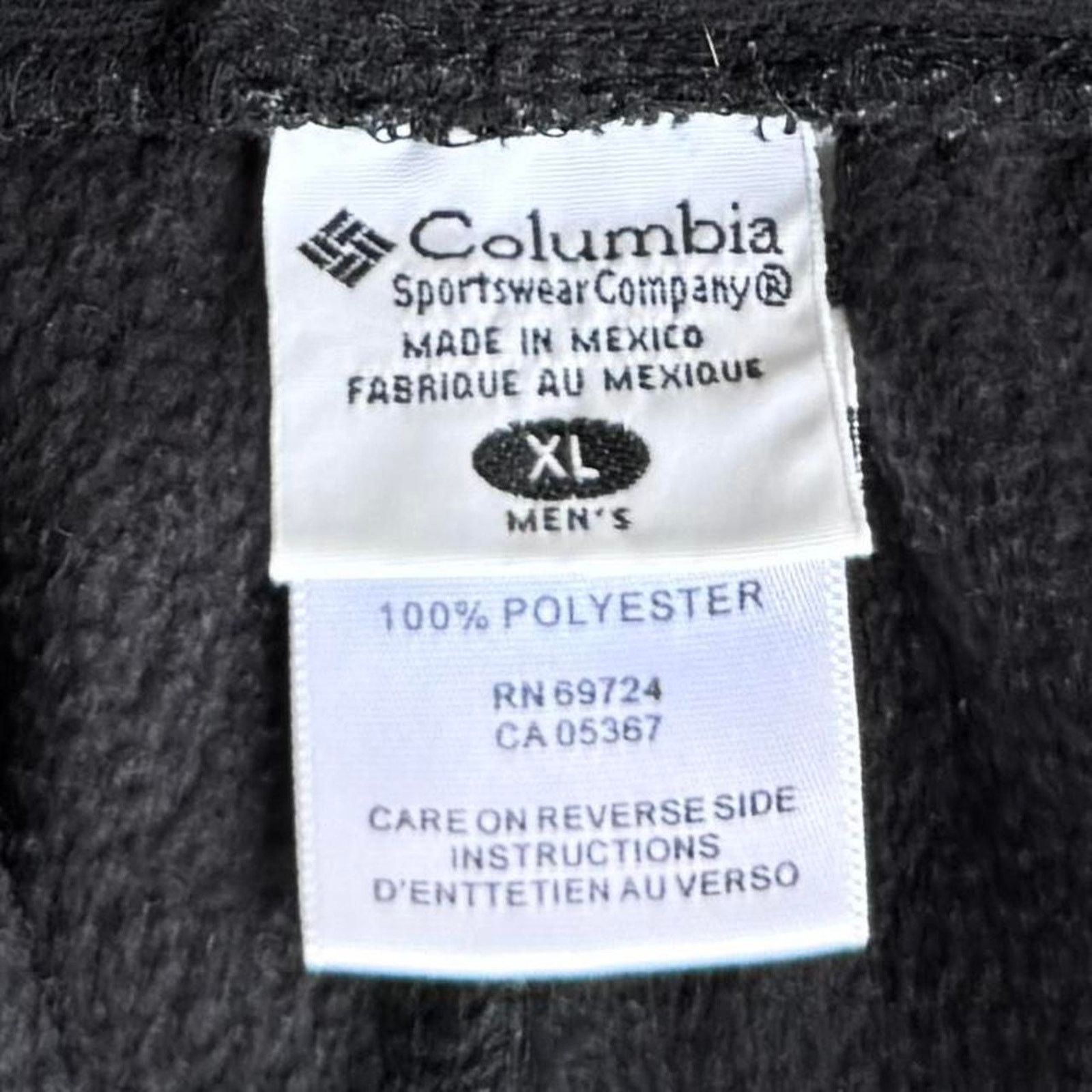Columbia × The North Face × Vintage Vintage Y2K Columbia Baggy Grunge Opium Fleece Sweatpants Size US 38 / EU 54 - 4 Thumbnail