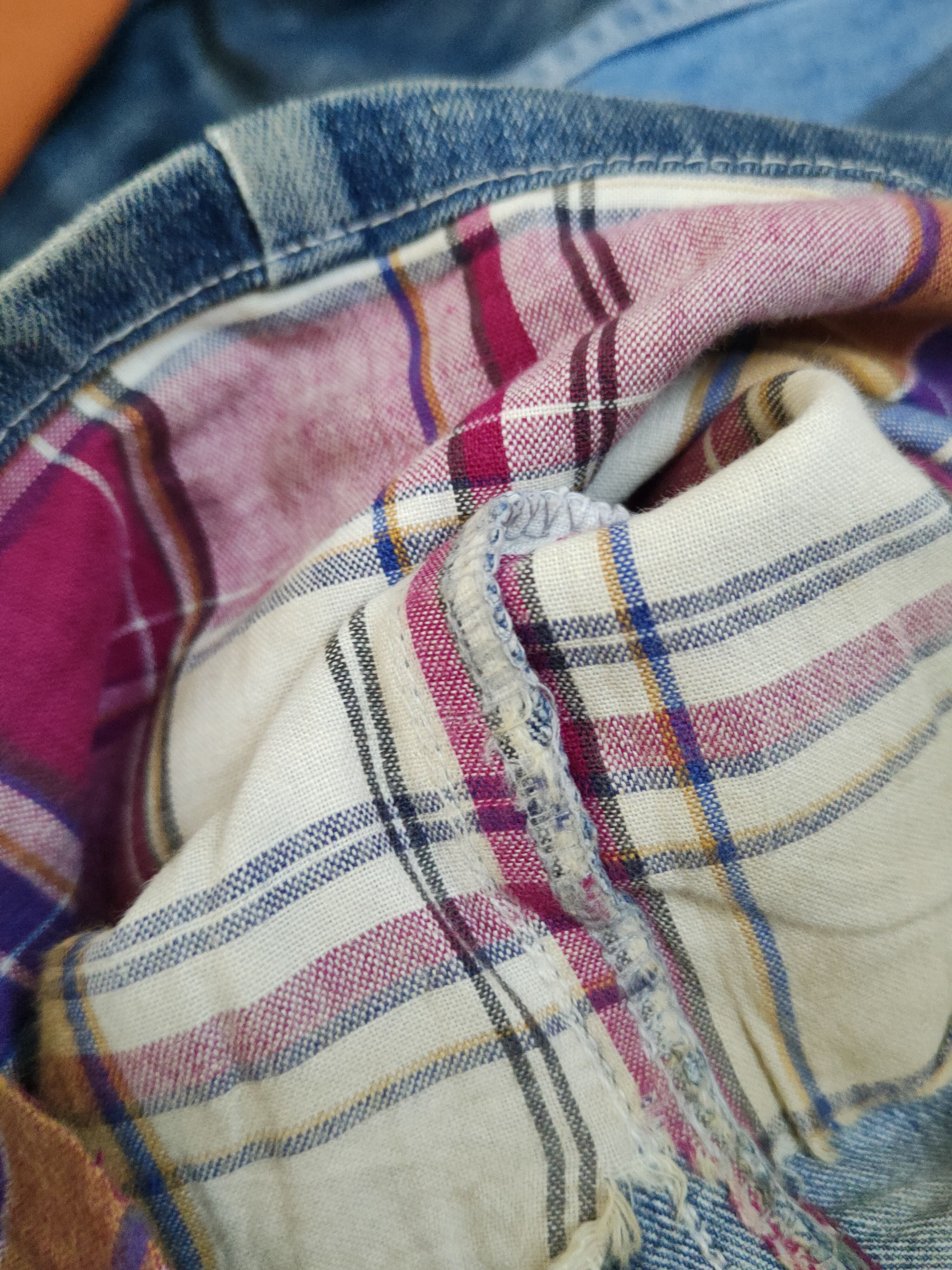 Japanese Brand UPST Upstart double waist Blue Ripped Soft Jeans #W1704 Size US 32 / EU 48 - 17 Thumbnail