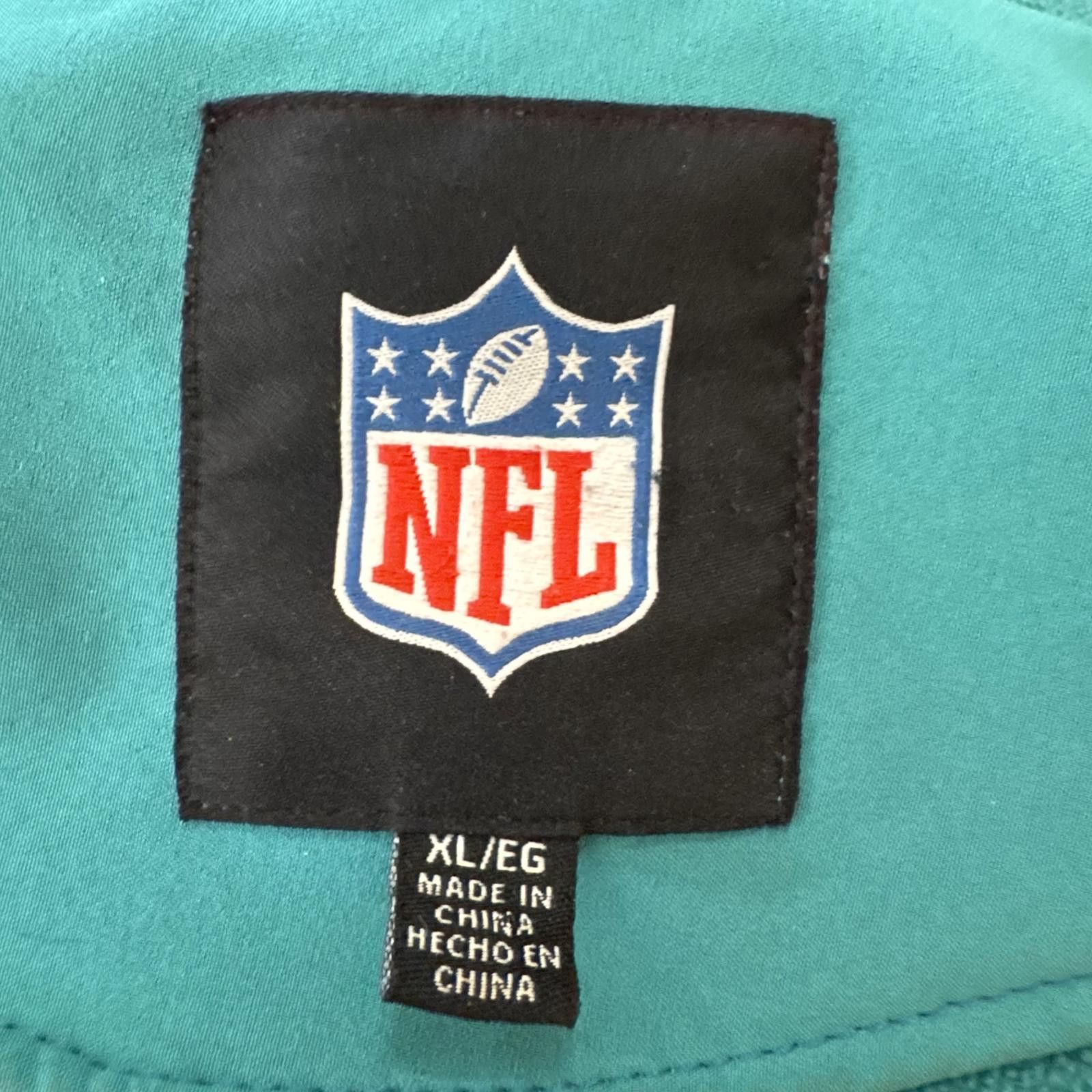NFL Miami Dolphins Classic Logo NFL Football Jacket Size US XL / EU 56 / 4 - 5 Thumbnail