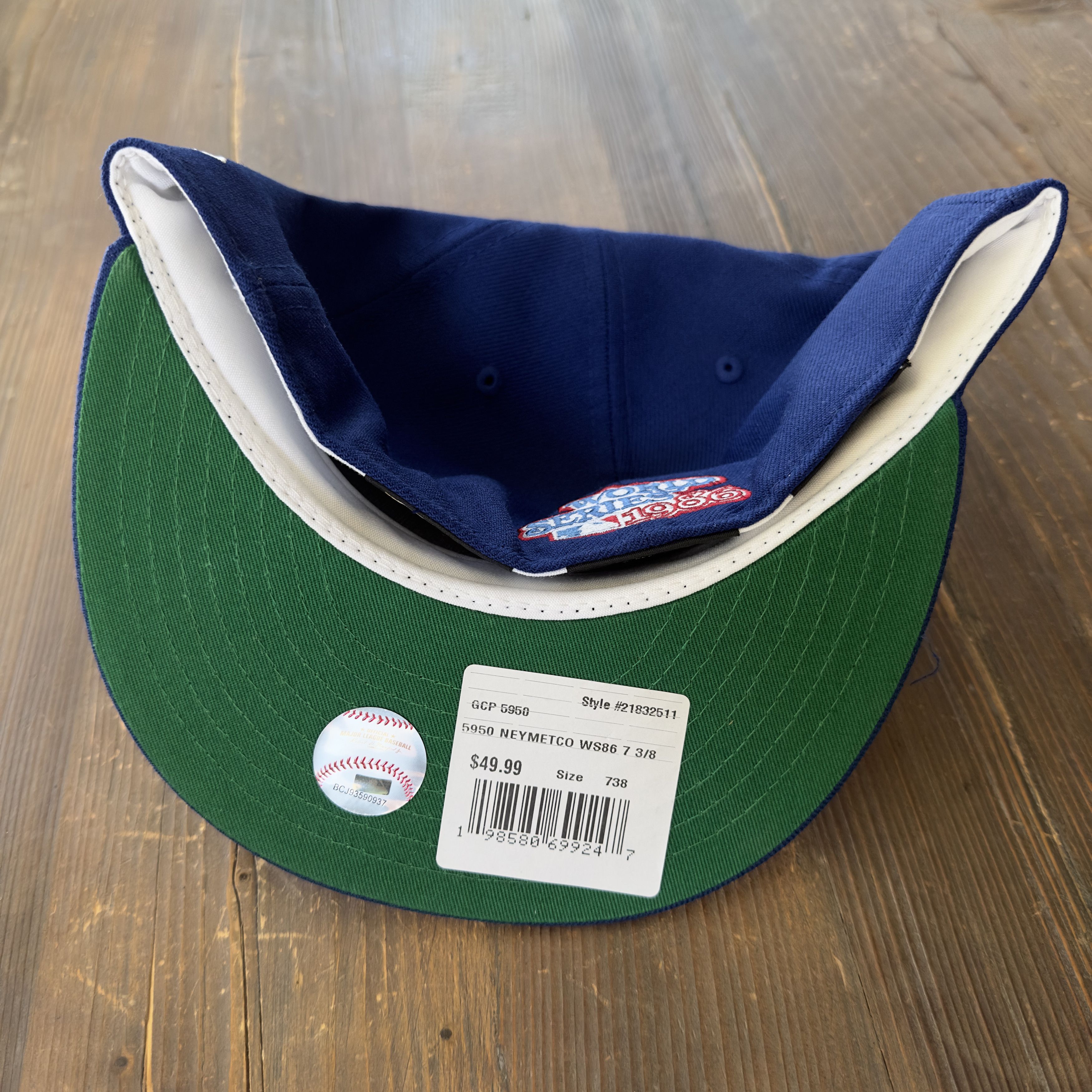 New Era Fanatics Fest NYC Lids Exclusive Mets 59Fifty Fitted 7 3/8" Size ONE SIZE - 7 Thumbnail