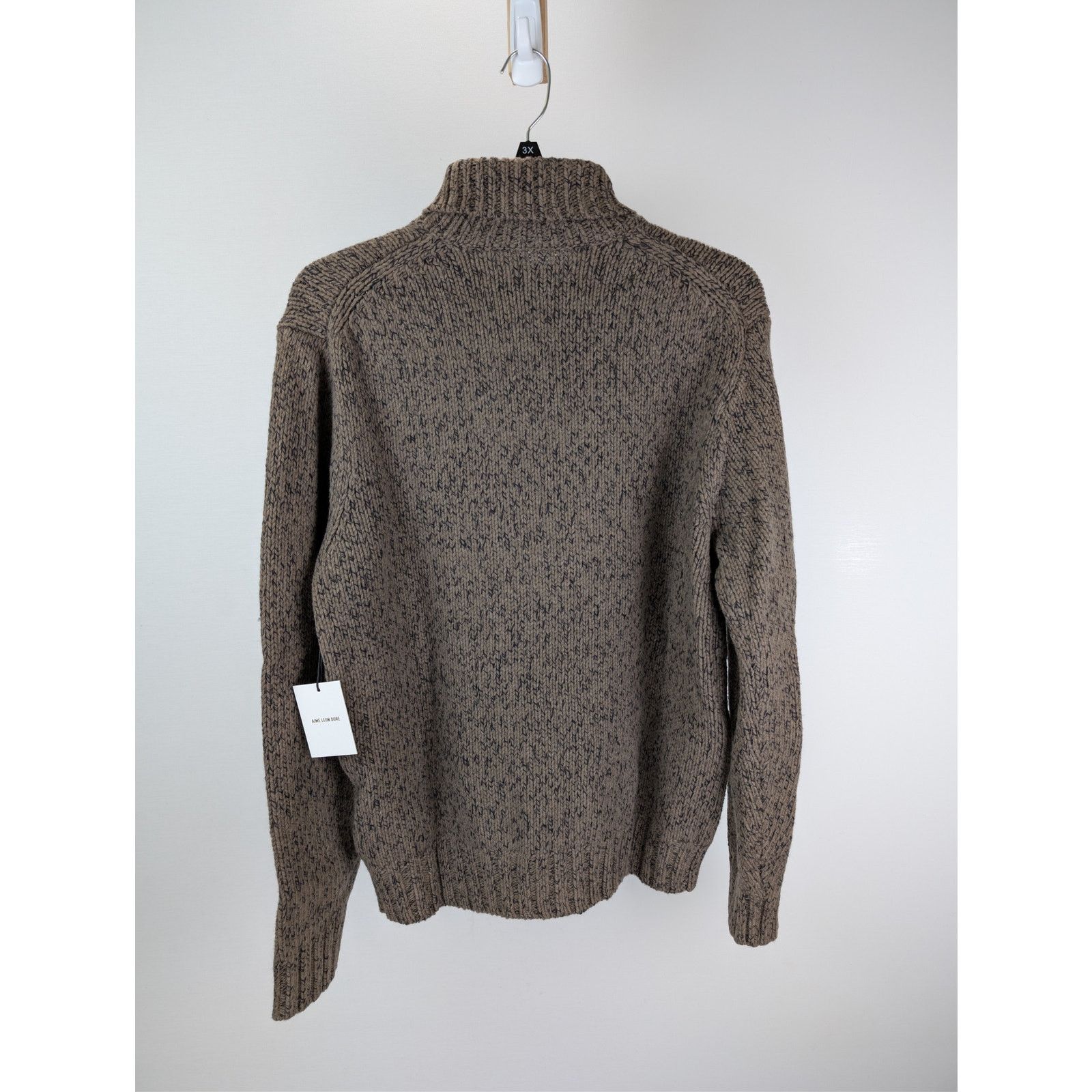 Aime Leon Dore o1rshd1 Marled Turtleneck sweatshirt sweater in Laurel Oak Size US L / EU 52-54 / 3 - 10 Thumbnail