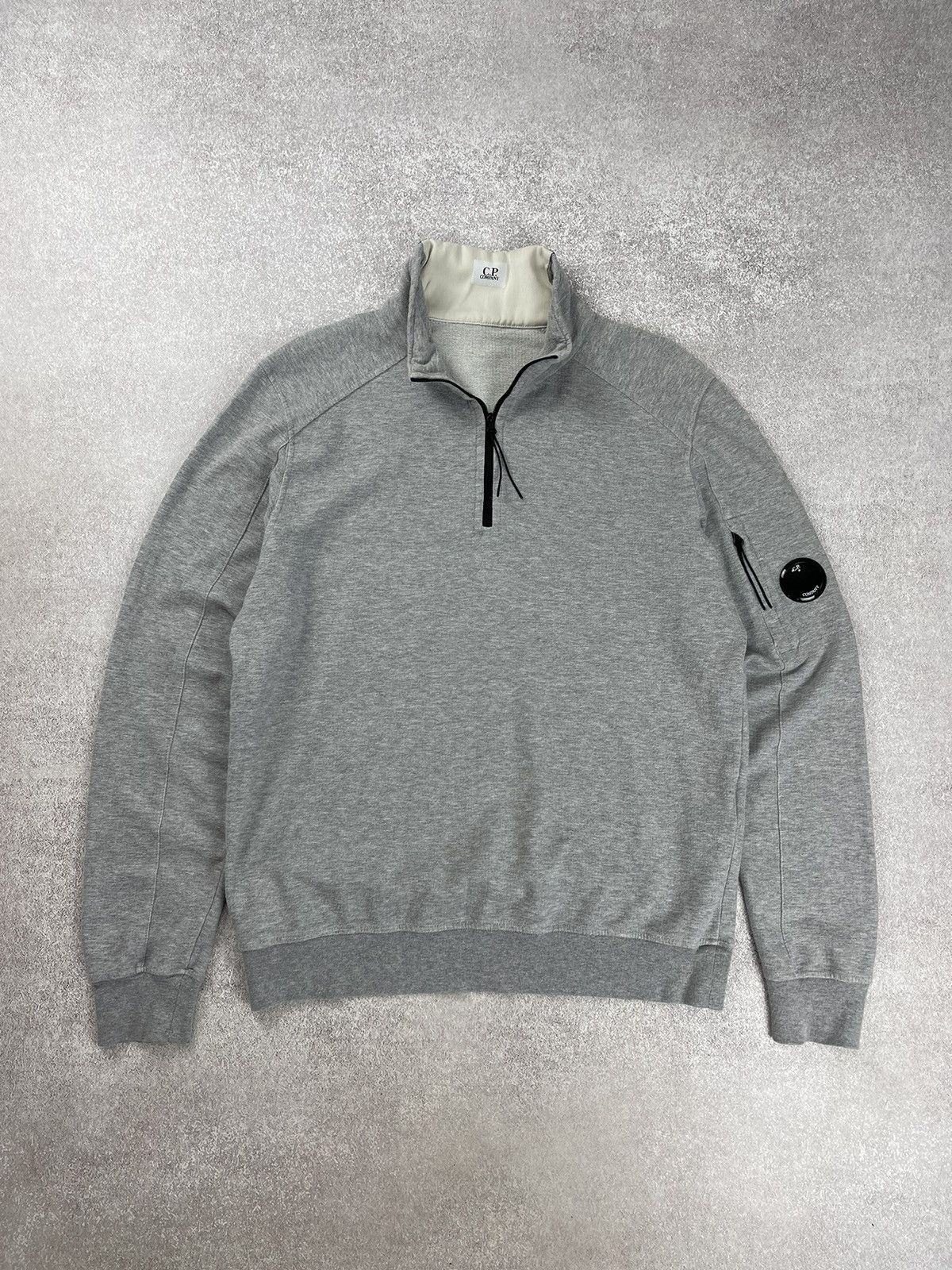C.P. Company C.P. Company Half Zip Up Sweatshirt Men’s Size US M / EU 48-50 / 2 - 1 Thumbnail