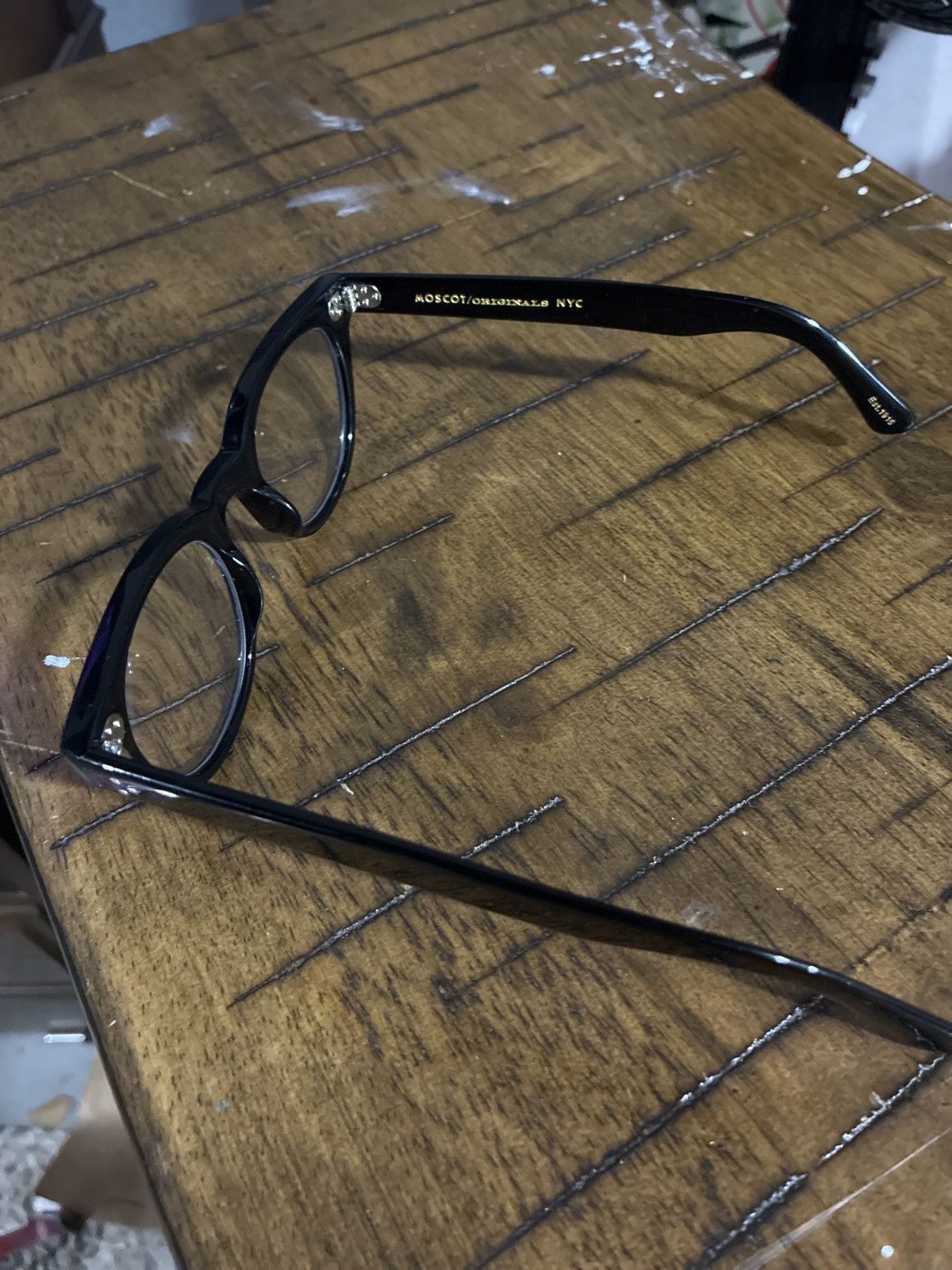 Moscot Authentic MOSCOT Vilda Frames Black Size 48 Excellent Shape Size ONE SIZE - 4 Thumbnail