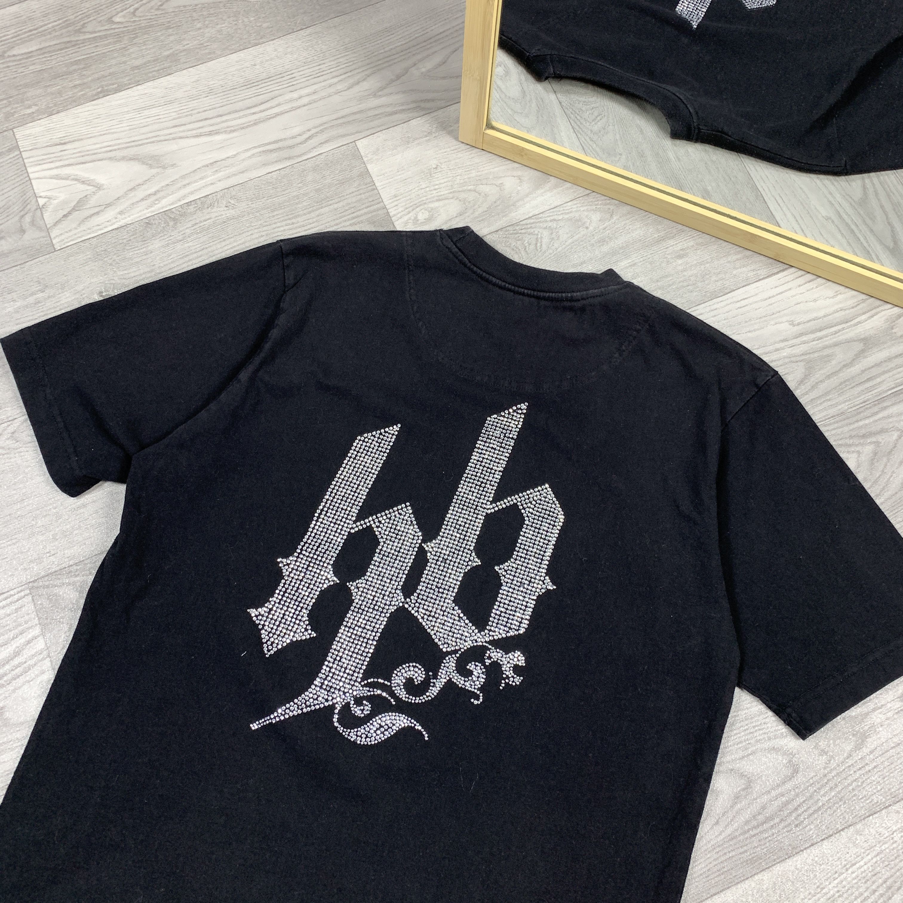 Other Hoodboyz Streetwear Black Rhinestones Tee Shirt M Size US M / EU 48-50 / 2 - 6 Thumbnail