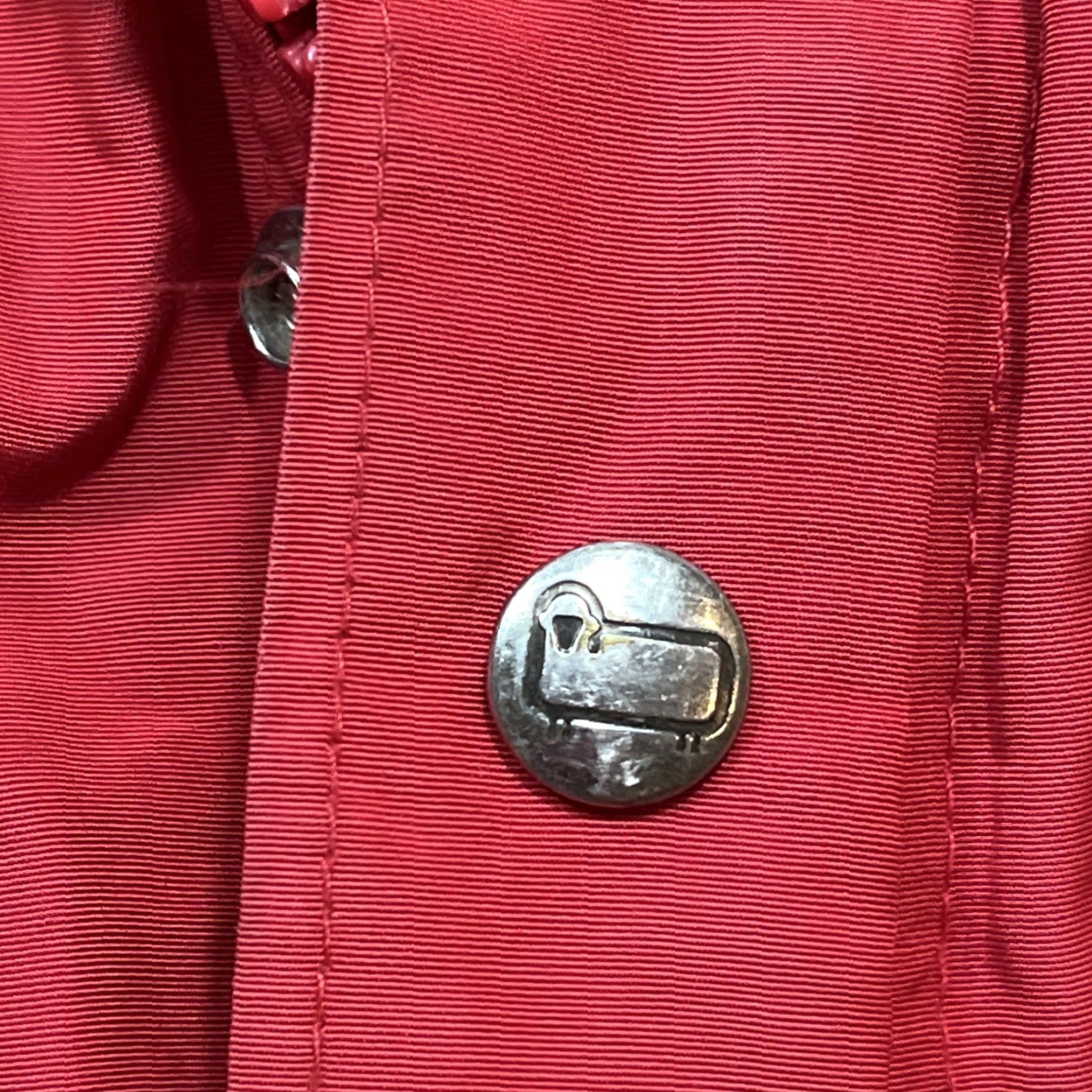 Vintage VINTAGE Woolrich Woman Jacket Hooded RAIN Red Plaid Wool Lining Zip Snap Lg Womens Size L / US 10 / IT 46 - 3 Thumbnail