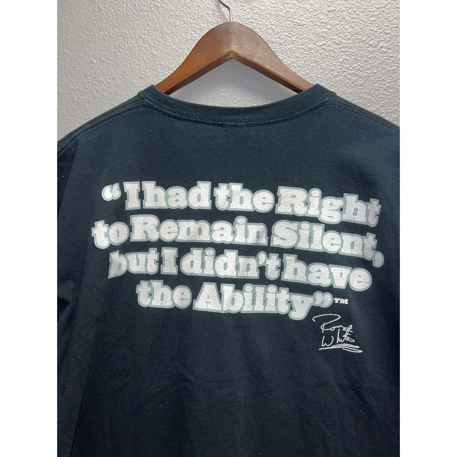 Gildan Ron White Shirt Comedy Comedian Tour Graphic Black Tee XL Size US XL / EU 56 / 4 - 6 Thumbnail