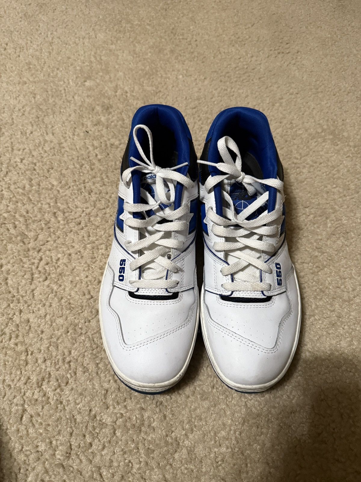 New Balance New Balance 550 Blue White Team Royal Size US 10.5 / EU 43-44 - 3 Thumbnail