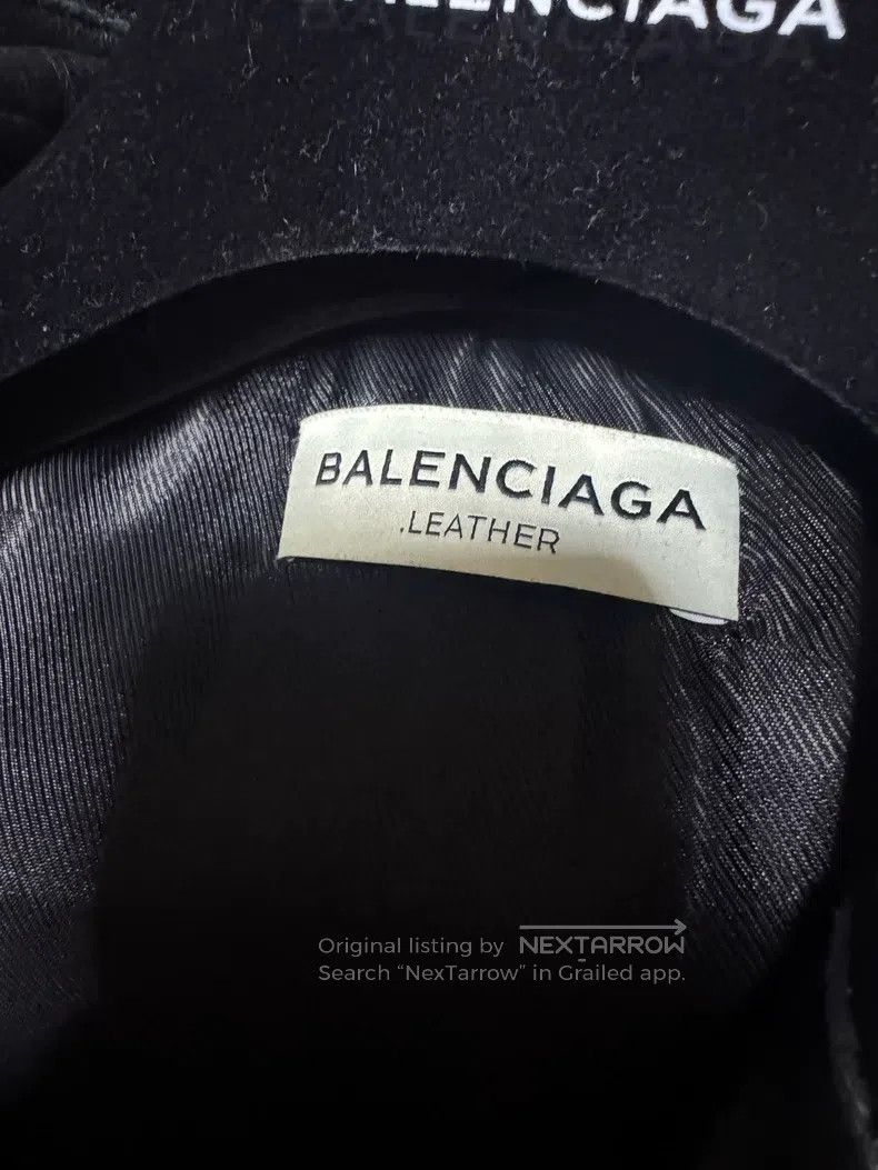 Balenciaga Balenciaga Leather Jacket Size XXS / US 00 / IT 34 - 6 Thumbnail