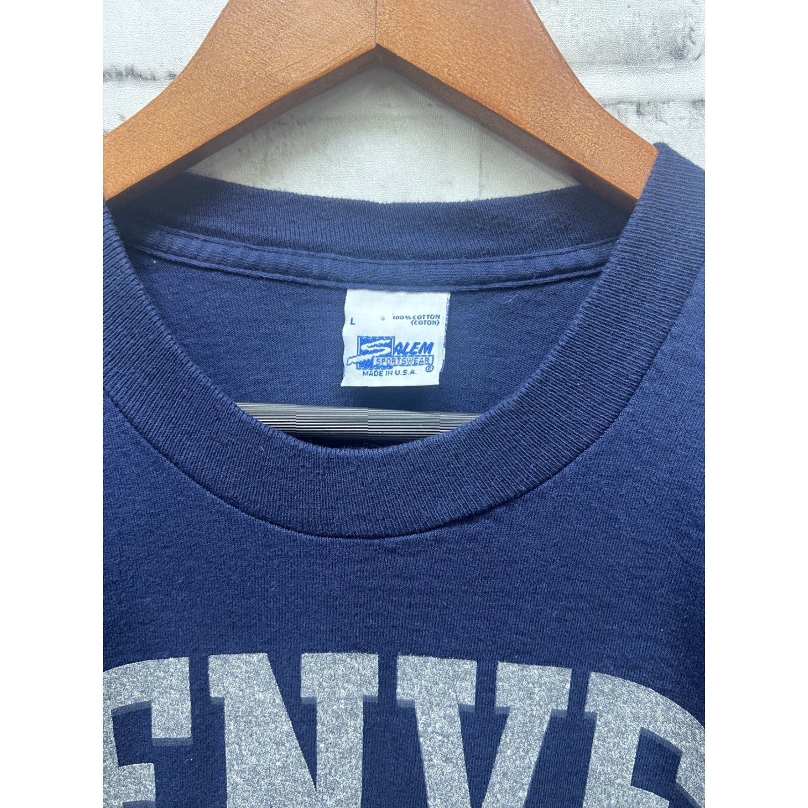 Vintage Vtg Denver Broncos Single Stitch Men’s Cotton T Shirt Sz L USA Size US L / EU 52-54 / 3 - 3 Thumbnail