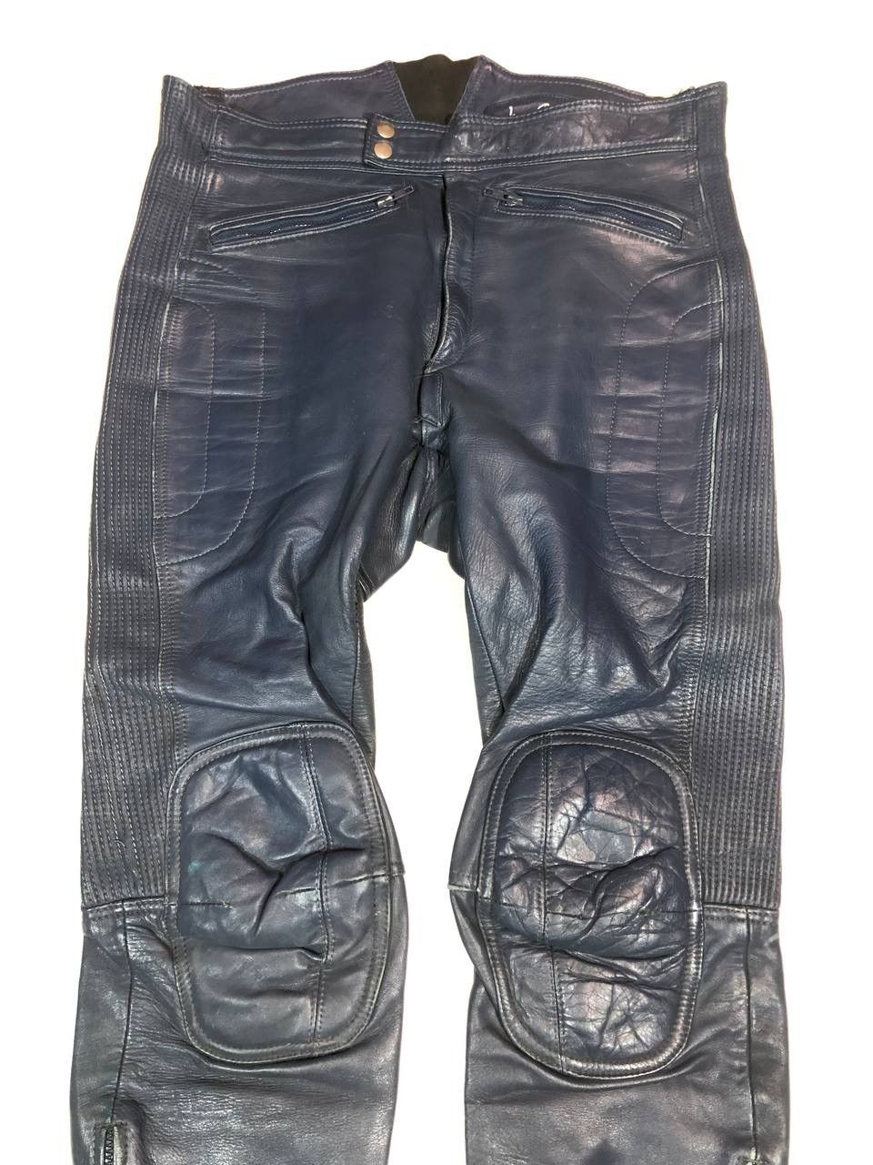 Vintage Leder Vintage Avangarde Racing Moto Leather Pants Size US 35 - 8 Thumbnail