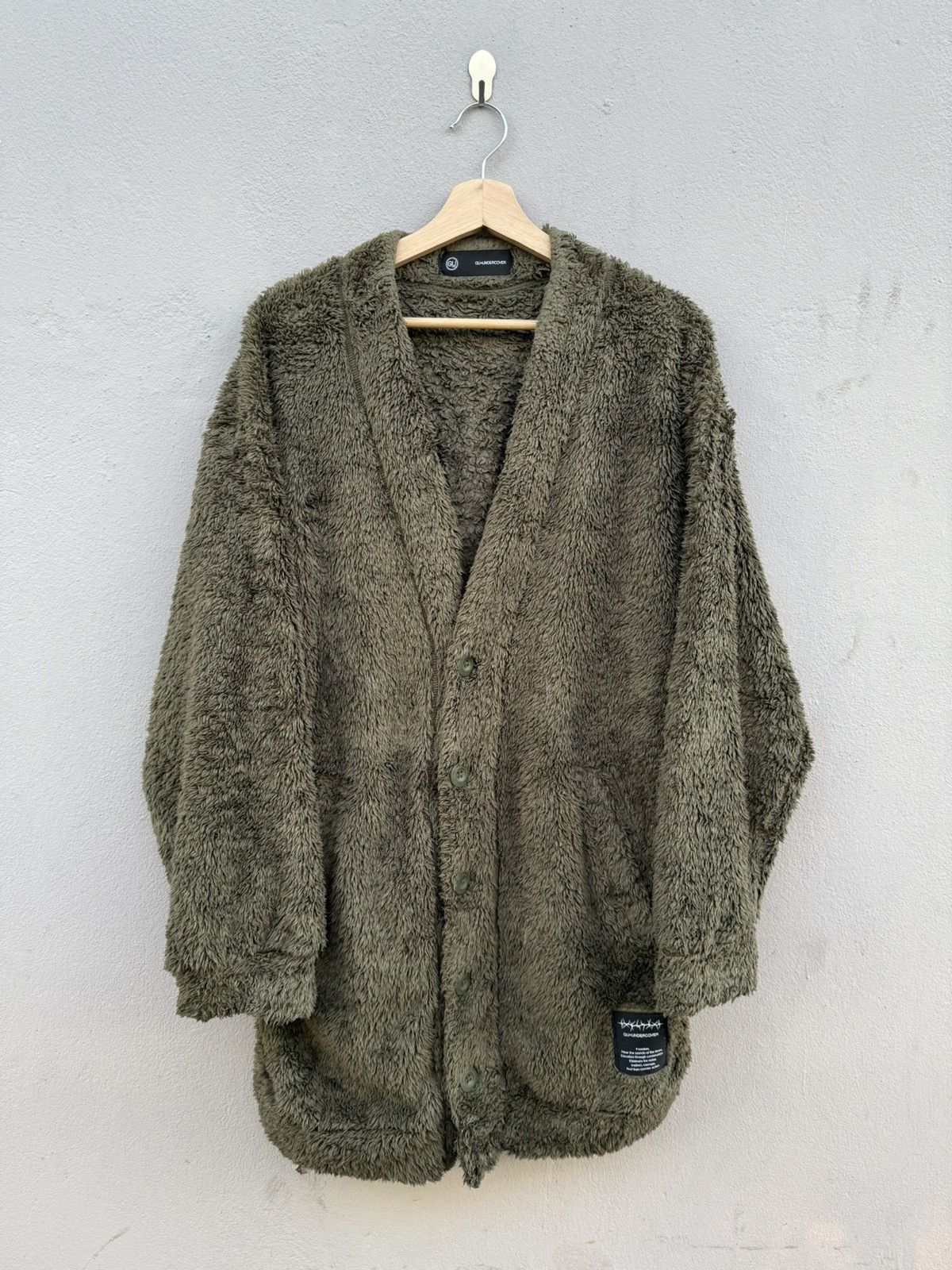 GU × Undercover GU x UNDERCOVER by JunTakahashi “Freedom” Open Collar Fleece Size US L / EU 52-54 / 3 - 1 Thumbnail