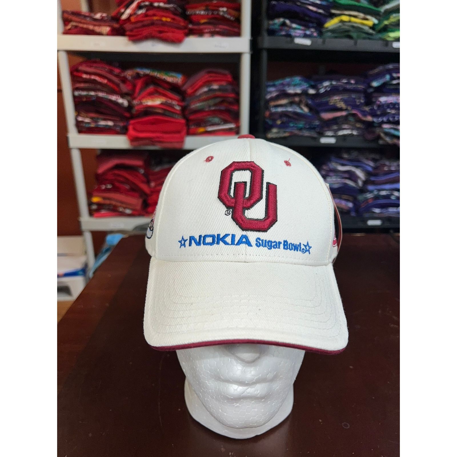 NCAA Vintage Sugar Bowl Hat Oklahoma National Championship NWT Size ONE SIZE - 1 Thumbnail