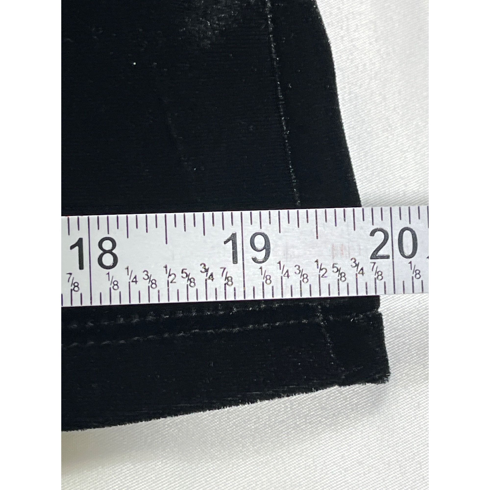 Other Prelude SKU 7614 Black Velvet Strapless Jumpsuit Size 4 Size 27" / US 4 / IT 40 - 11 Thumbnail