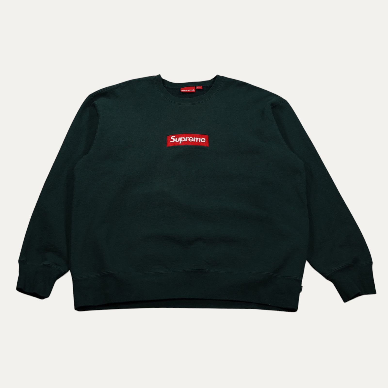 Supreme Supreme Box Logo Crewneck Sweatshirt Size US XXL / EU 58 / 5 - 1 Thumbnail