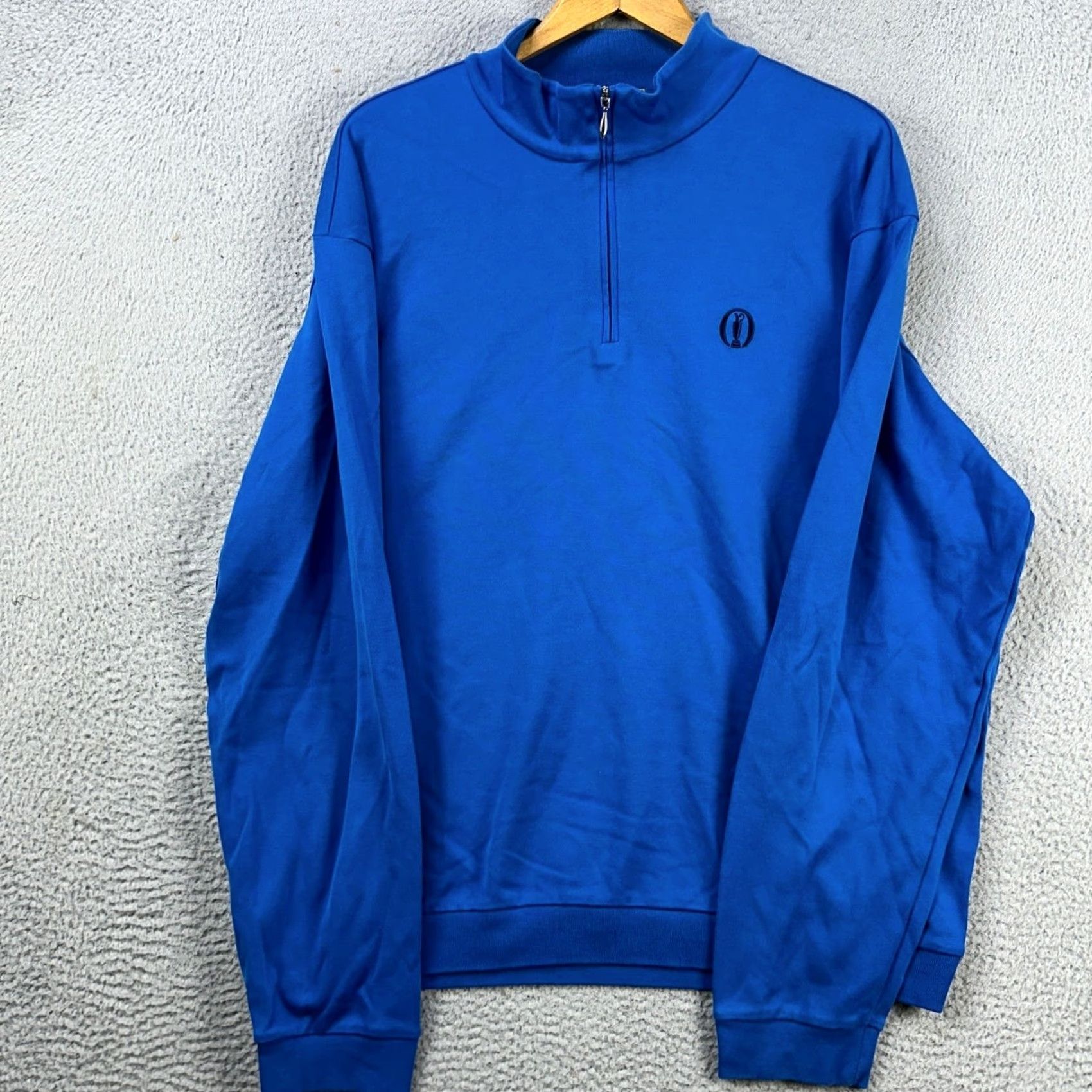 Vintage St Andrews The Tartan Collection Sweatshirt Pullover Mens 2XL Blue Quarter Zip Size US XXL / EU 58 / 5 - 2 Thumbnail