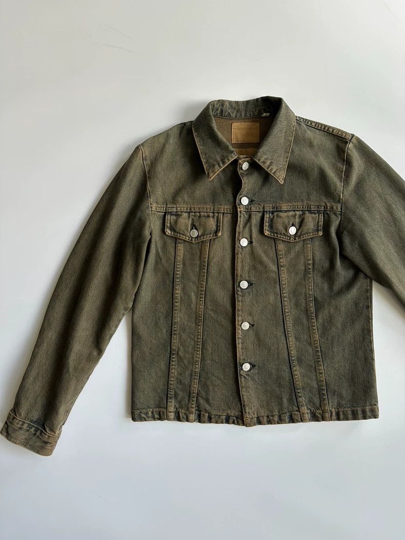 Helmut Lang Helmut Lang Mud-Dyed Denim Jacket- dmc Size US M / EU 48-50 / 2 - 1 Thumbnail