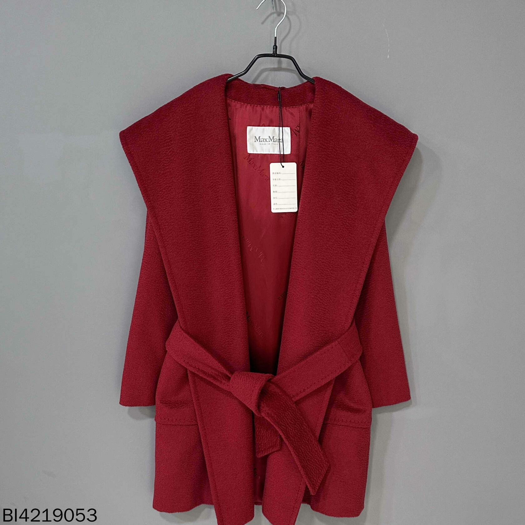 Max Mara red cashmere bathrobe coat by MaxMara Size US S / EU 44-46 / 1 - 1 Thumbnail