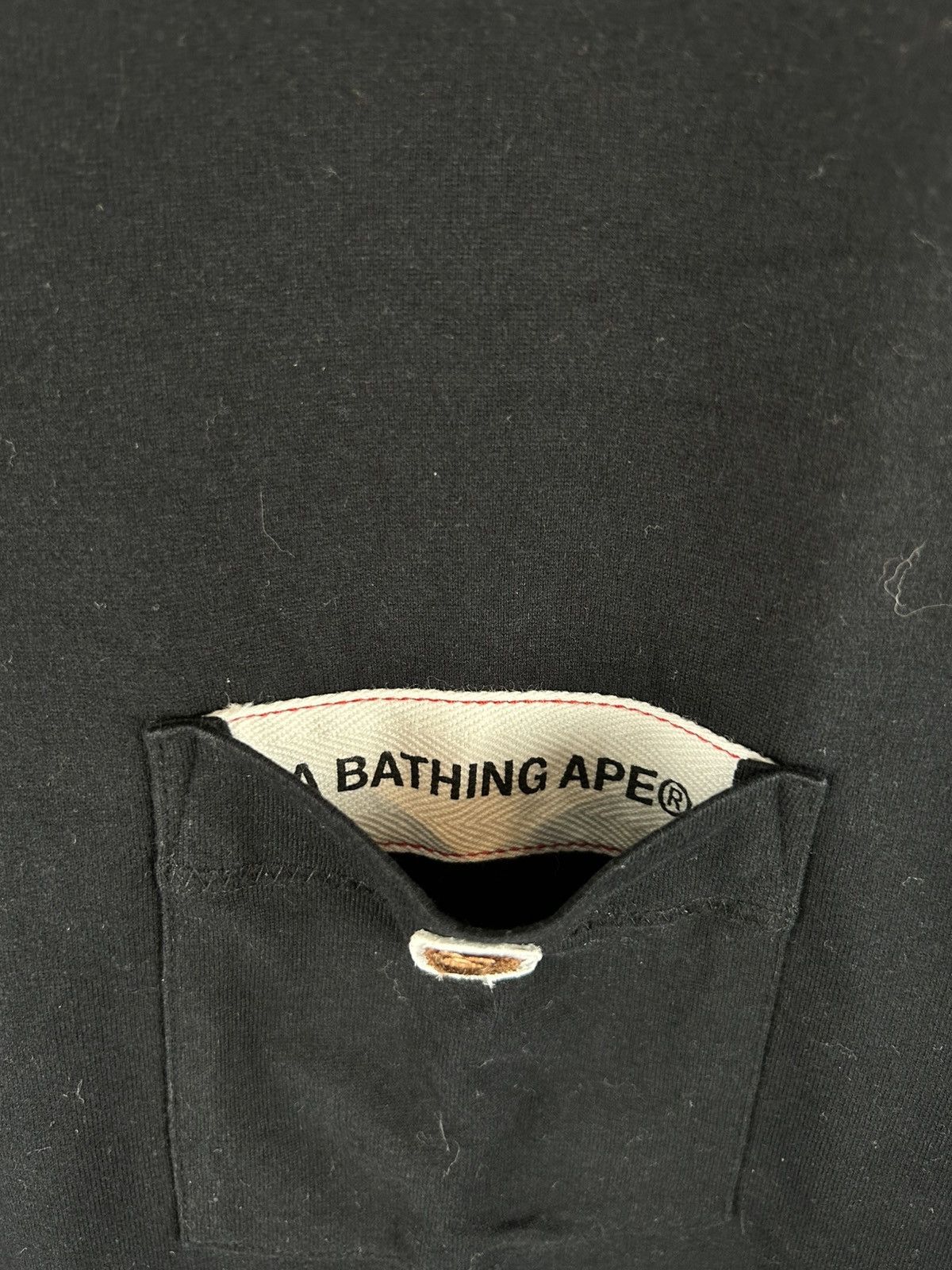Bape Bape Logo Pocket T-Shirt Size US L / EU 52-54 / 3 - 4 Thumbnail