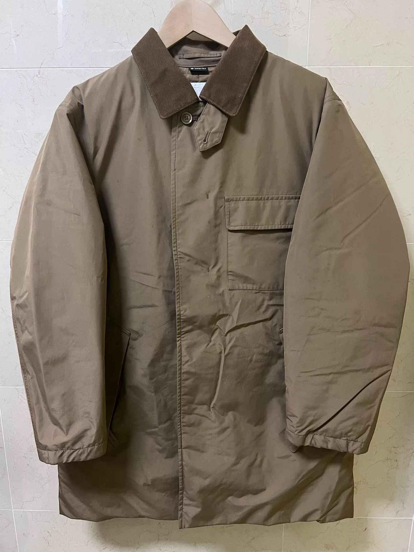 Nanamica taupe gore-tex down coat SUBF950 Size US XS / EU 42 / 0 - 1 Thumbnail