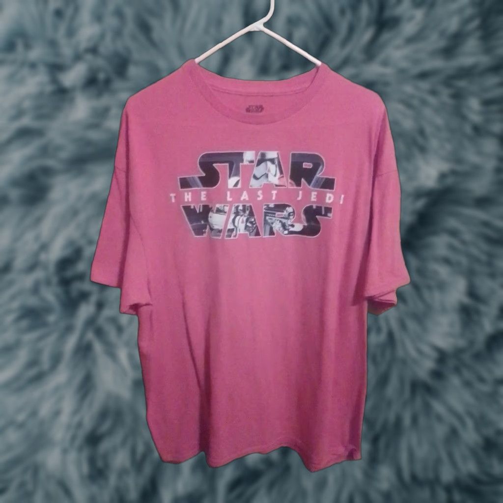 Star Wars STAR WARS THE LAST JEDI T-SHIRT Red 2XL Short Sleeve Cotton Mens Size US XXL / EU 58 / 5 - 1 Thumbnail