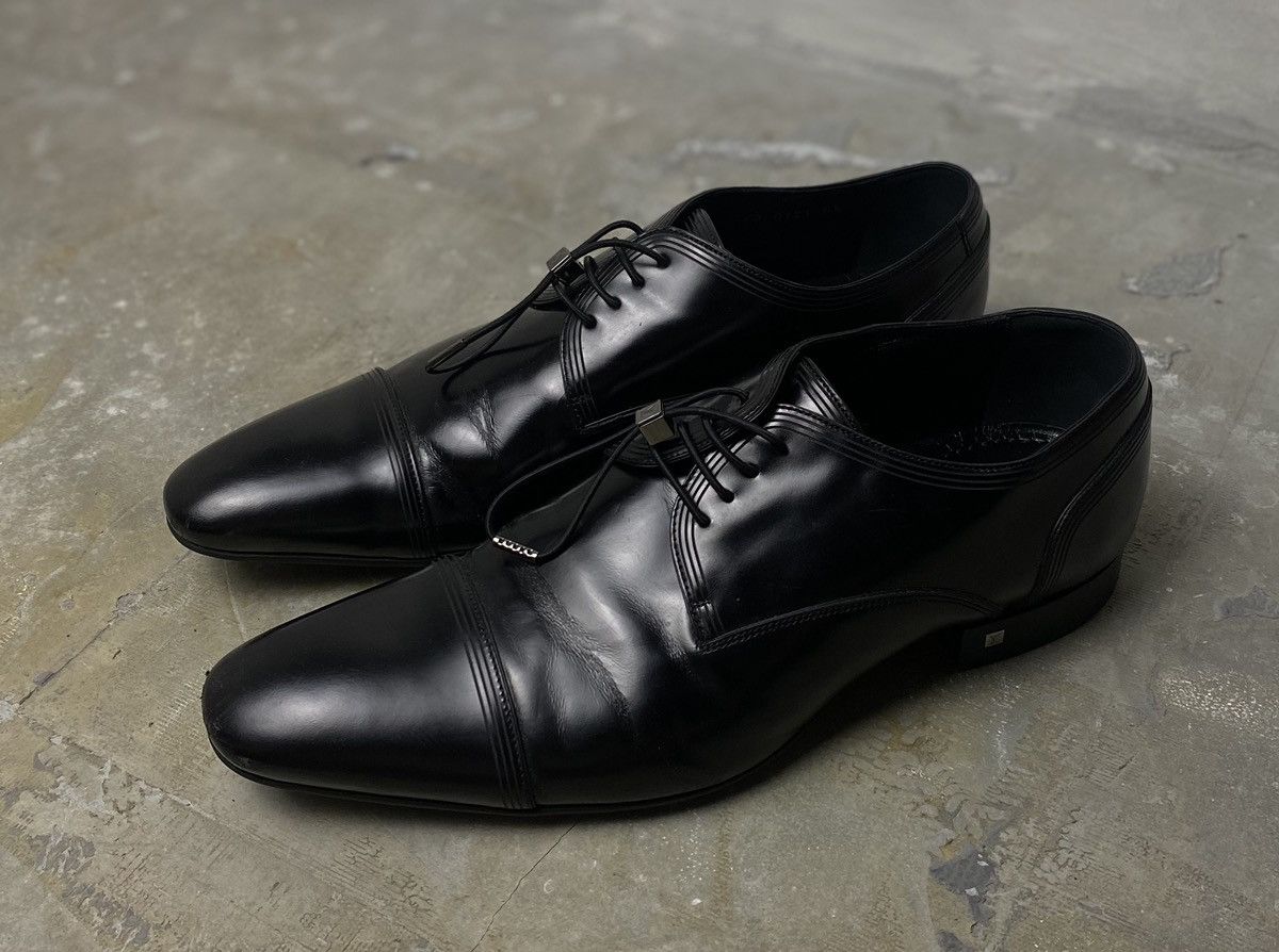 Louis Vuitton Louis Vuitton - Lace up Derby Leather Shoes Size US 8.5 / EU 41-42 - 7 Thumbnail