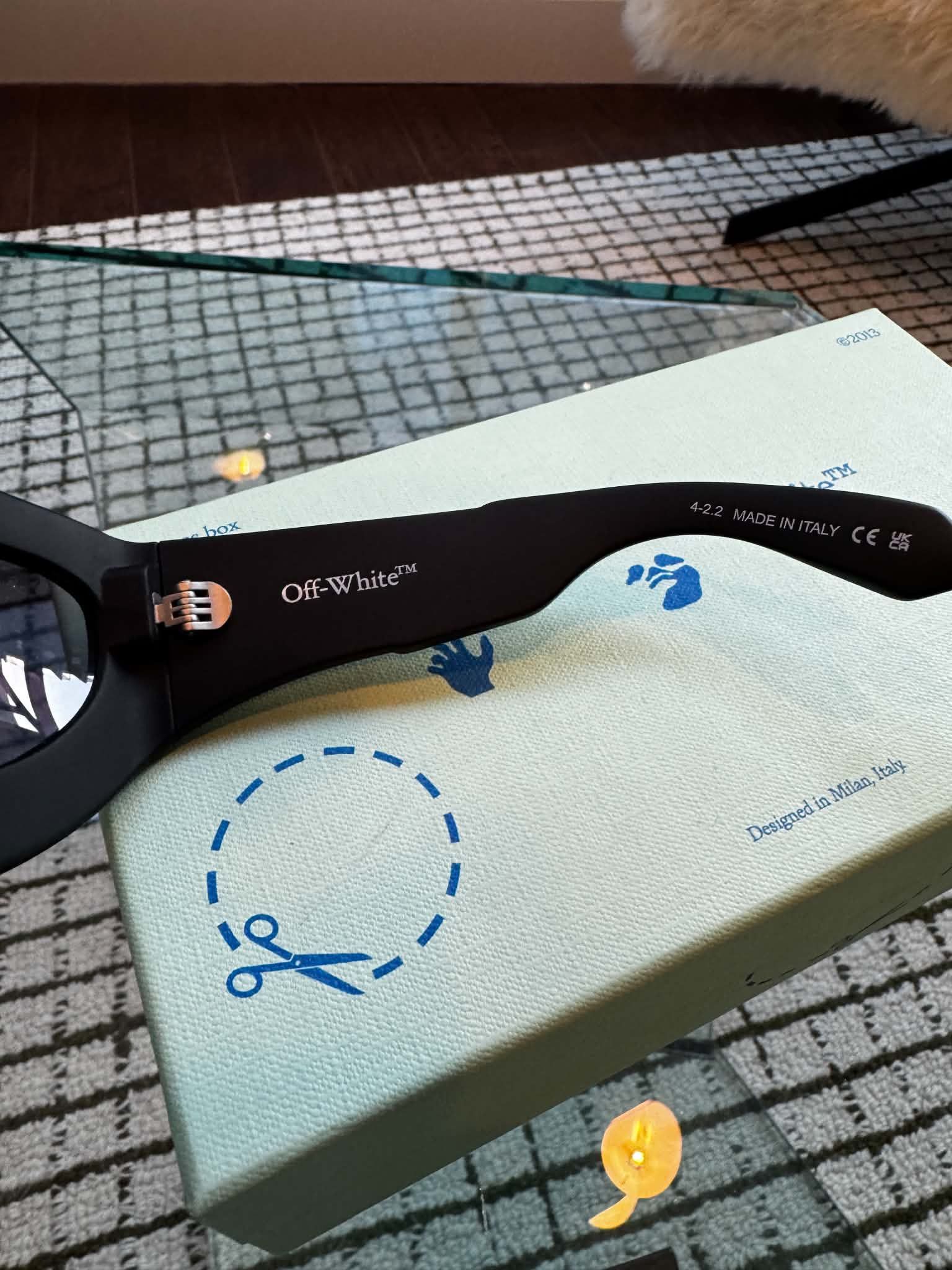 Off-White Off-White Katoka Unisex Sunglasses Size ONE SIZE - 7 Thumbnail