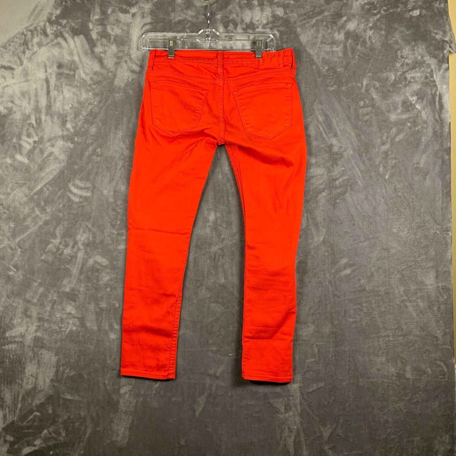 Big Star Big Star 1974 Womens Size 26 Red Denim Jeans (376) Size 26" / US 2 / IT 38 - 2 Thumbnail