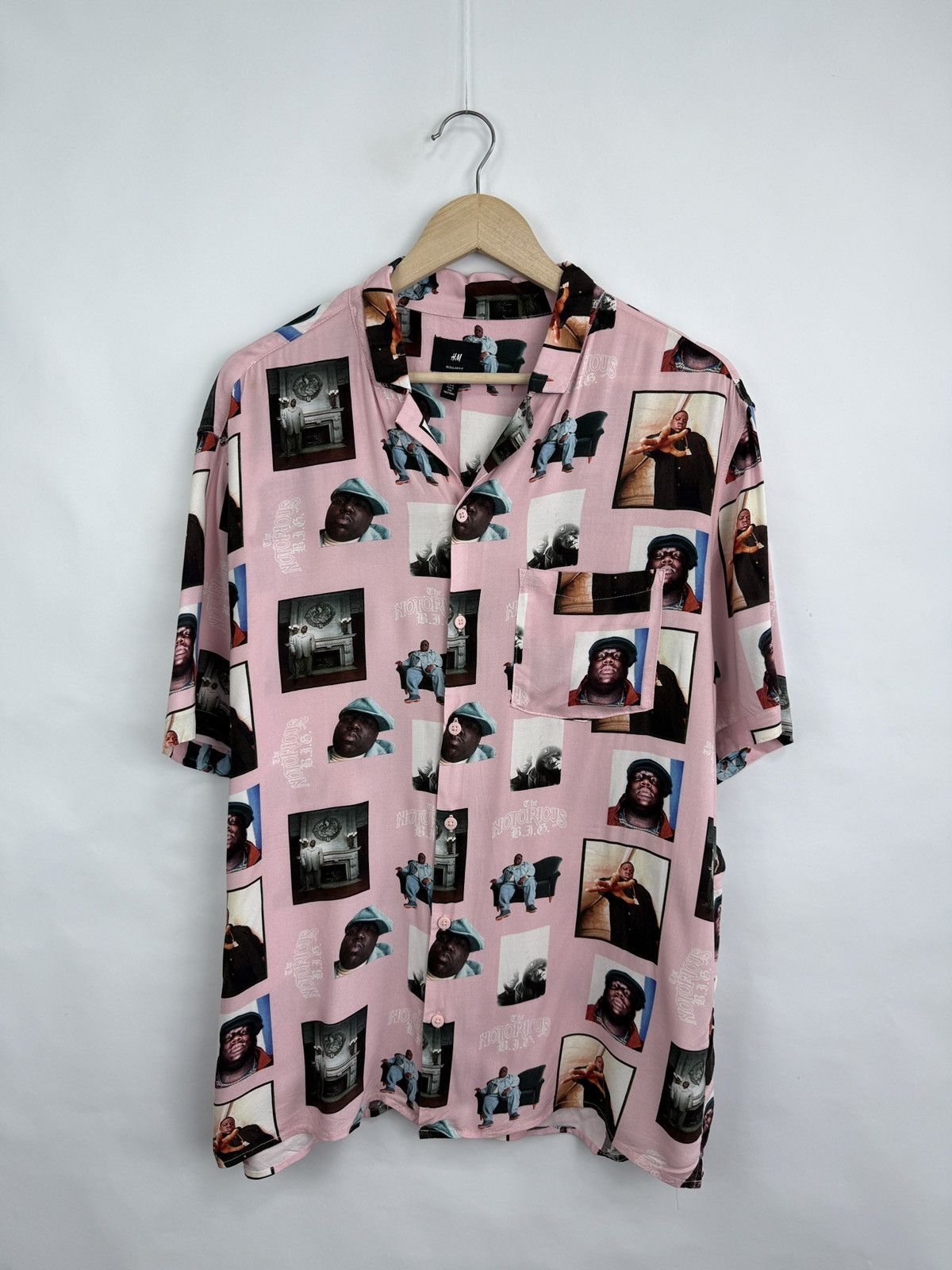 Rap Tees 🇺🇸 HM Notorious BIG Rare Rap Shirt Y2K Hype Retro Rare Size US L / EU 52-54 / 3 - 3 Thumbnail