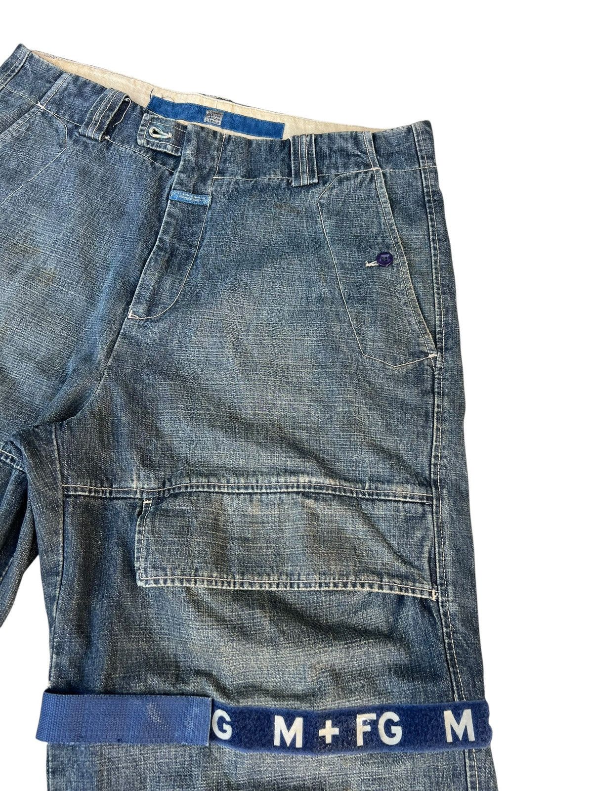Marithe + Francois Girbaud 90s MFG Size US 36 / EU 52 - 9 Thumbnail