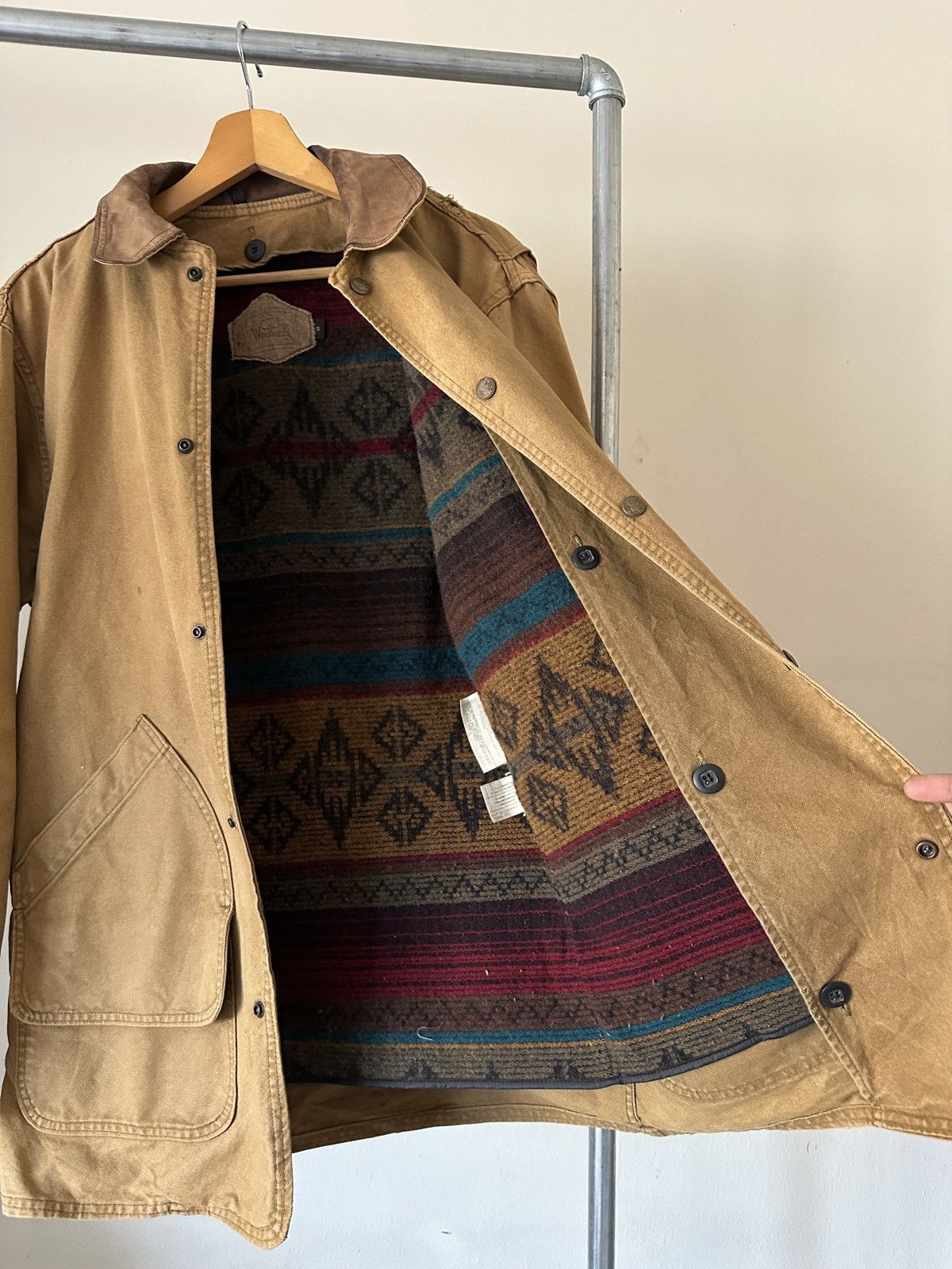 Vintage 1980s Woolrich Duck Cotton Jacket Size US S / EU 44-46 / 1 - 7 Thumbnail