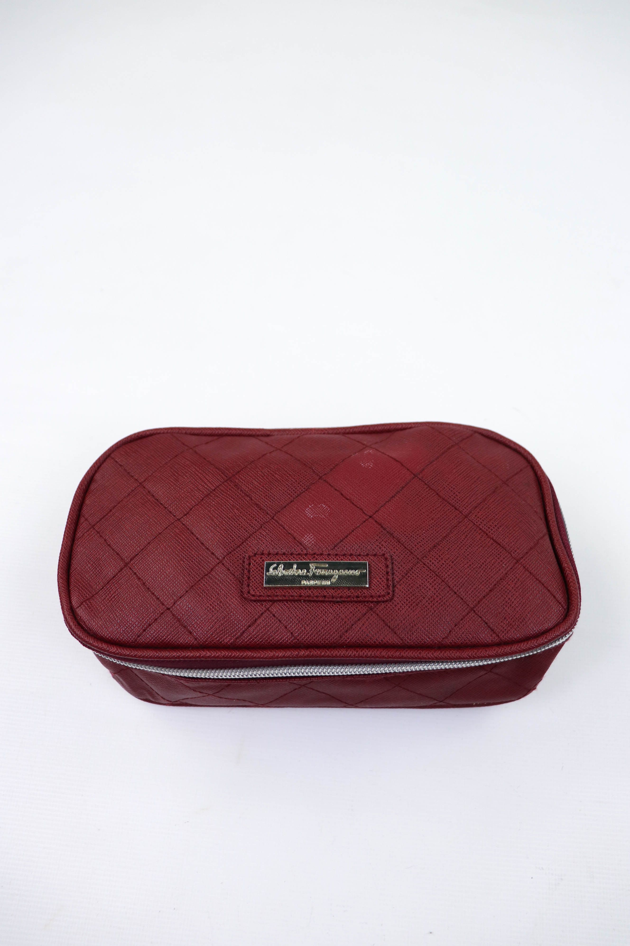 Salvatore Ferragamo Salvatore Ferragamo Parfums Singapore Airlines Red Zip Pouch Size ONE SIZE - 5 Thumbnail