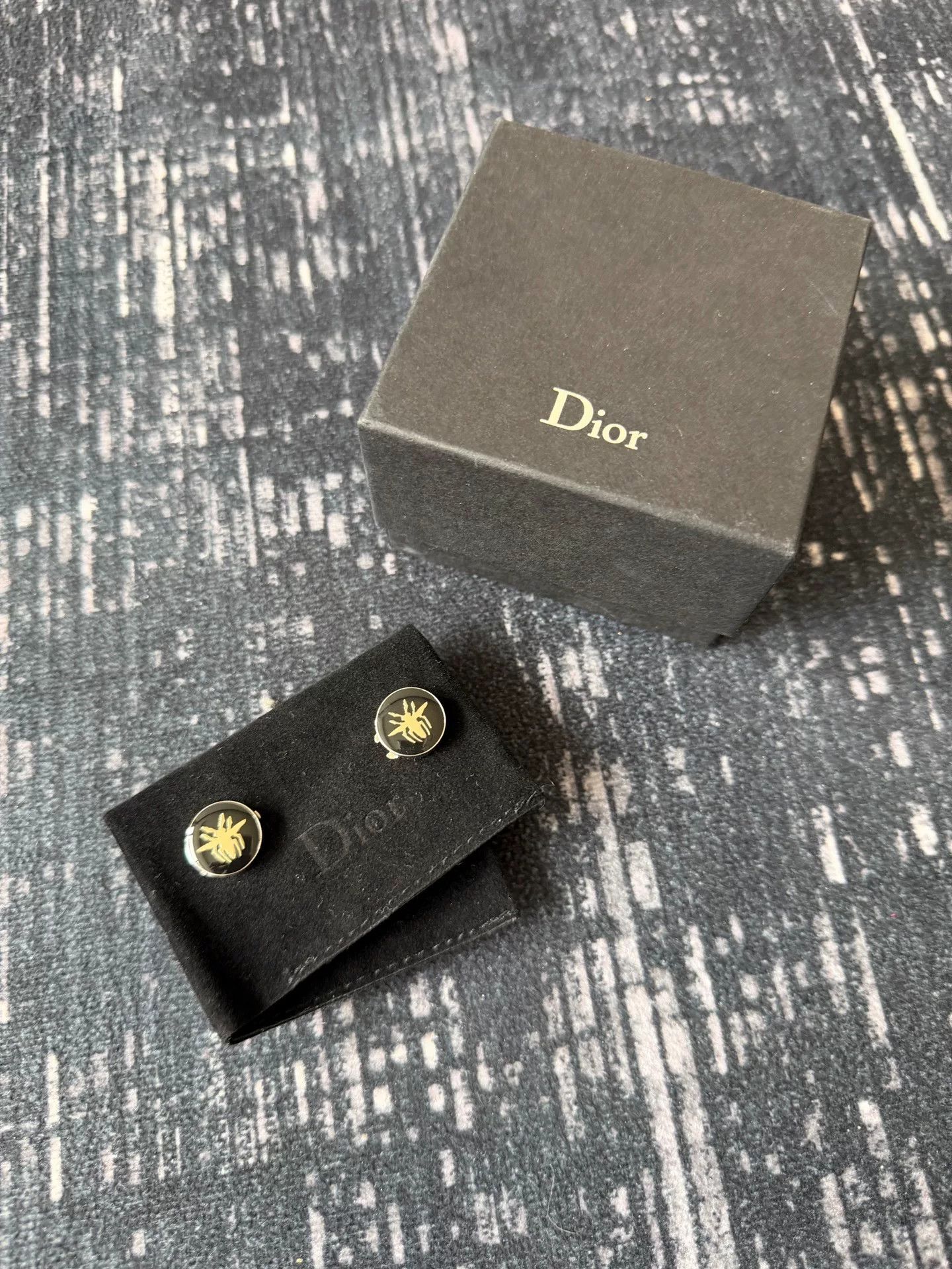 Dior dior hedi bee cufflinks set Size ONE SIZE - 1 Thumbnail