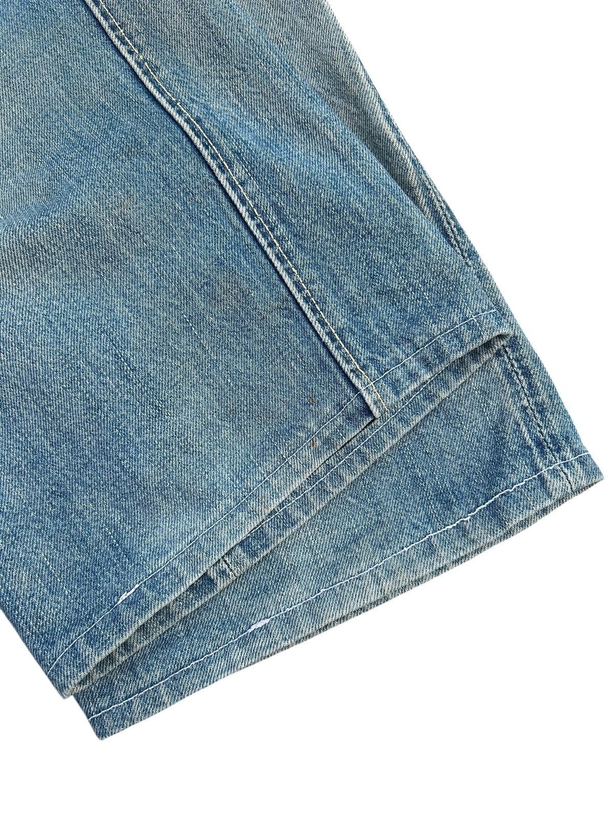 Kapital Thrashed Vintage JOE McCOY Selvedge Buckle Back Denim Jeans Size US 32 / EU 48 - 15 Thumbnail
