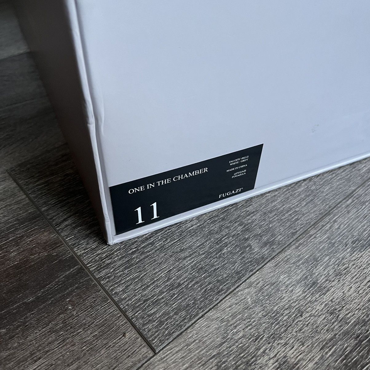 Fugazi Fugazi One in The Chamber High White/Grey Shoes Size 11 Size US 11 / EU 44 - 17 Thumbnail