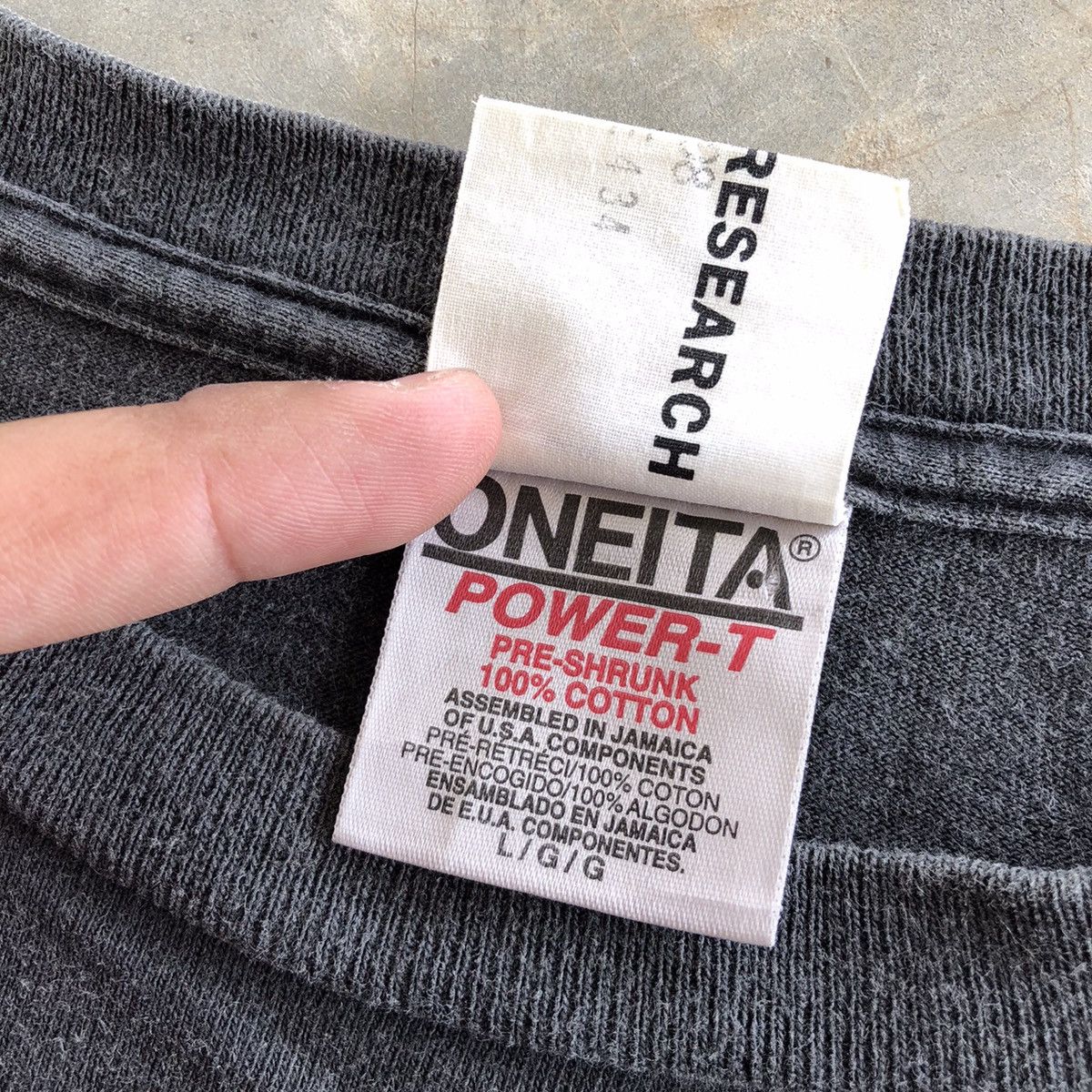 General Research × Vintage GENERAL RESEARCH Rare Design T-Shirt Size US L / EU 52-54 / 3 - 10 Thumbnail
