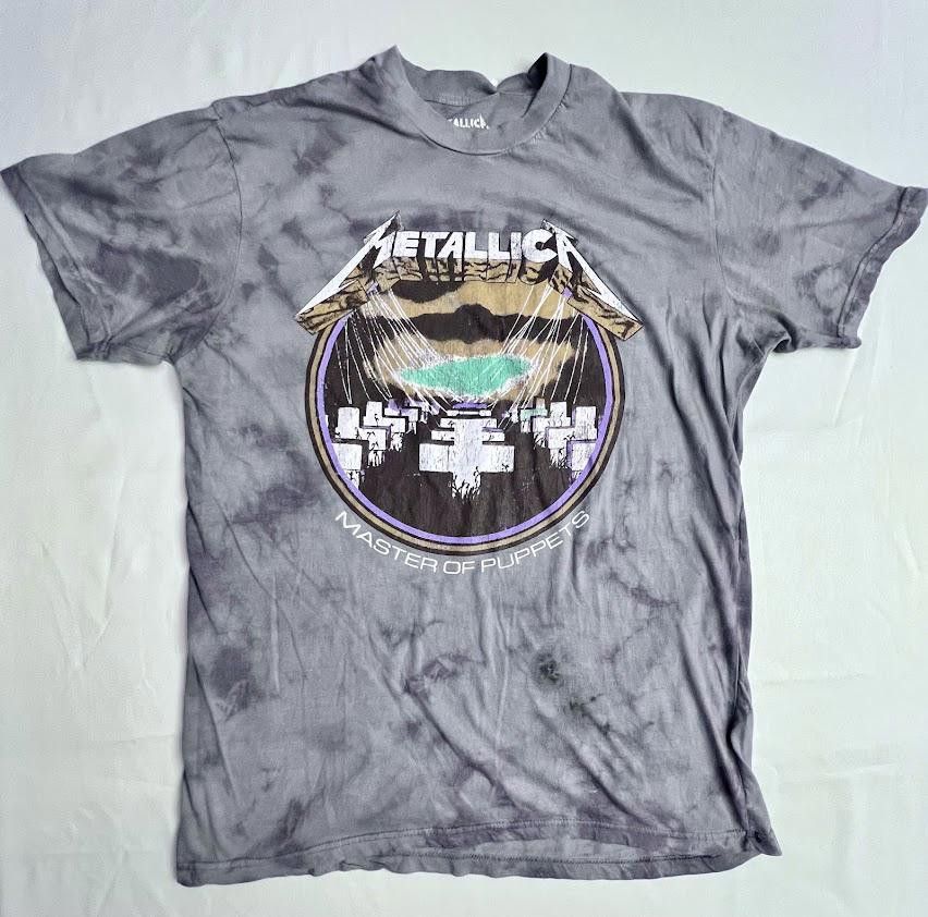 Designer Metallica Master of Puppets Tie-Dye T-Shirt Size US L / EU 52-54 / 3 - 1 Preview