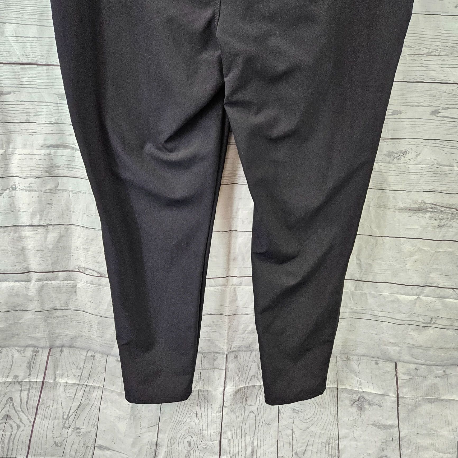 Vintage VINTAGE Chico's Womens Tech Stretch Slim Ankle Pants Sz 14 Black High Rise Womens Slim Ankle Stretch Nylon Spandex 18" Waist 28" Inseam 11.5" Rise Size 36" / US 14 / IT 50 - 5 Thumbnail