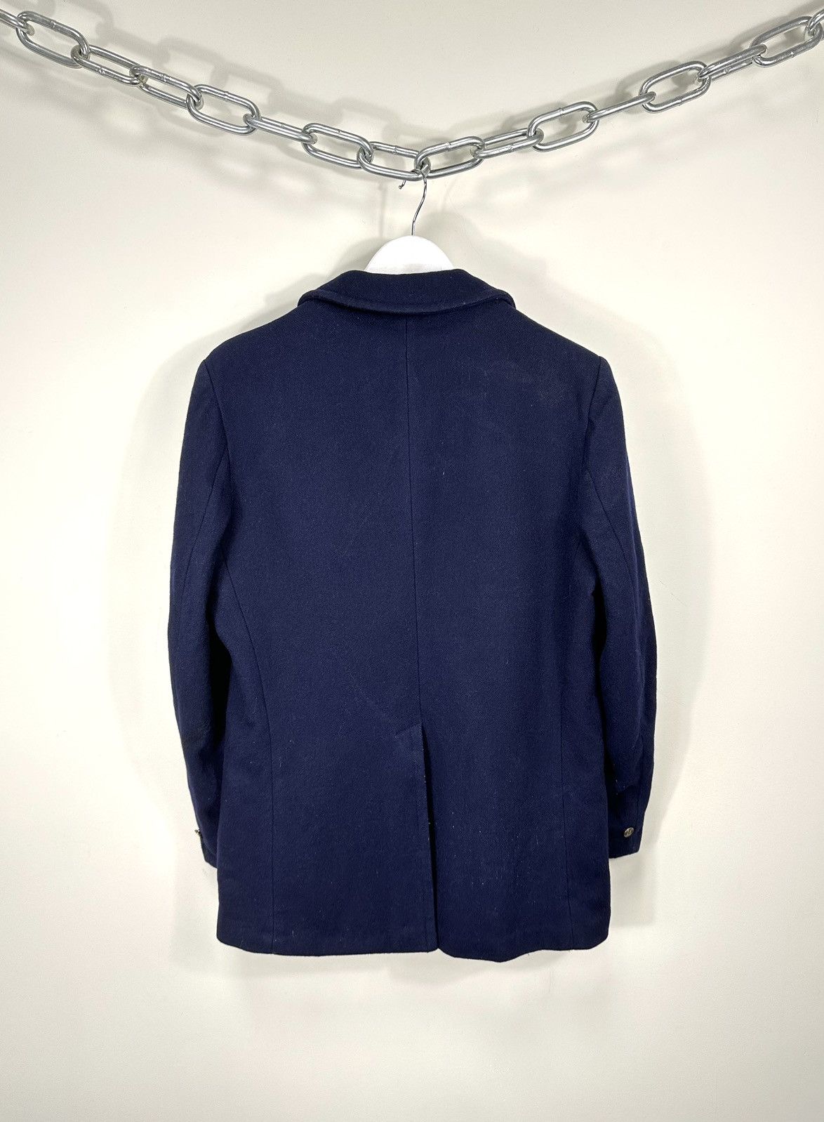 Christian Dior Monsieur Vintage 90s Christian Dior Double Breasted Luxury Wool Coat Size 40R - 2 Thumbnail