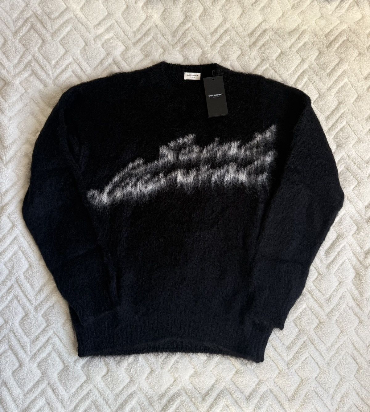 Saint Laurent Paris Saint Laurent 90s Mohair Size US L / EU 52-54 / 3 - 1 Thumbnail