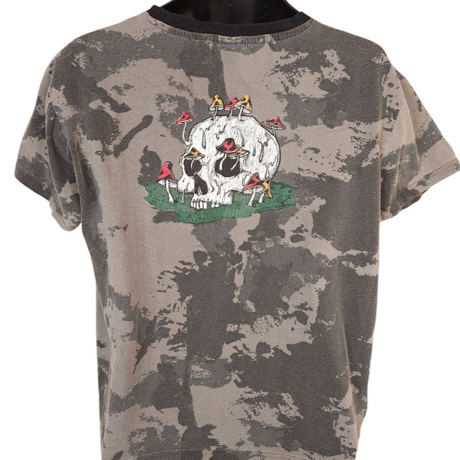 Other Skull Mushrooms T Shirt Mens Size XL Green Brown Camo Size US XL / EU 56 / 4 - 1 Thumbnail