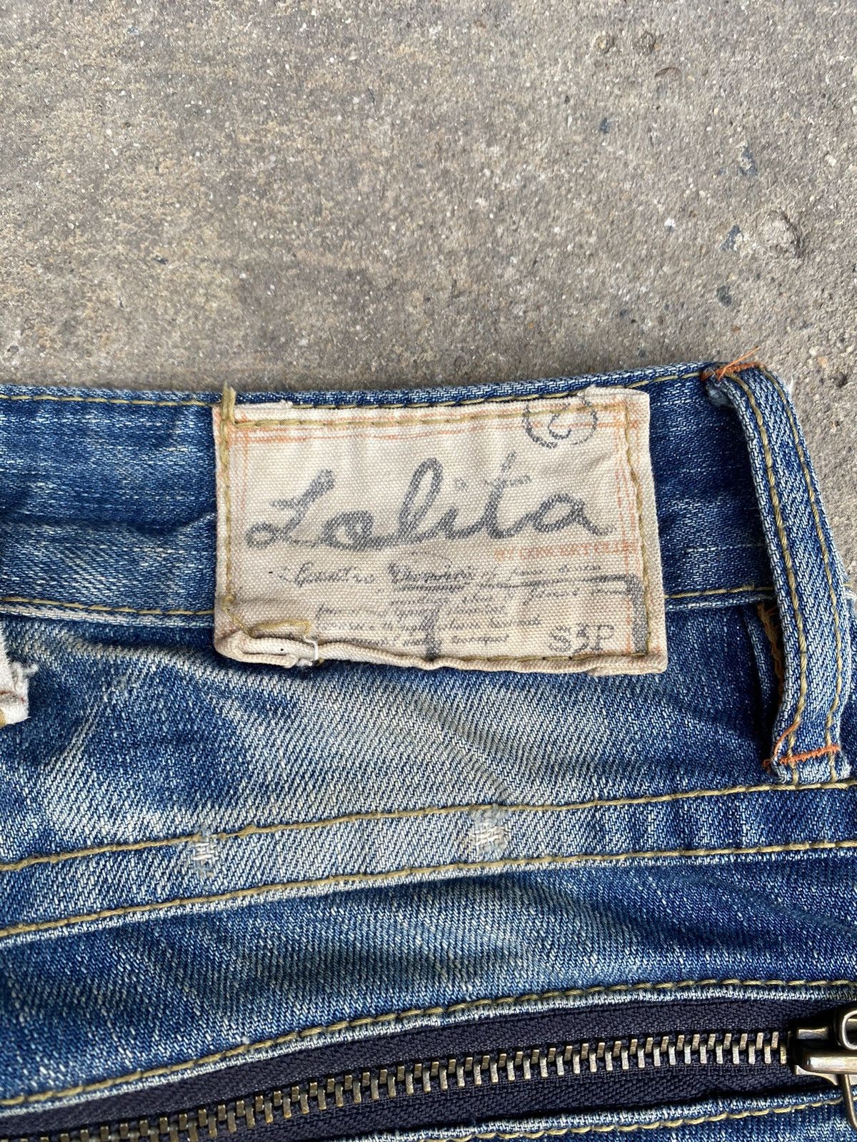 If Six Was Nine × Japanese Brand × Le Grande Bleu (L.G.B.) Yoshimoto Nara x Lolita Jeans Distressed Pants Size US 30 / EU 46 - 9 Thumbnail
