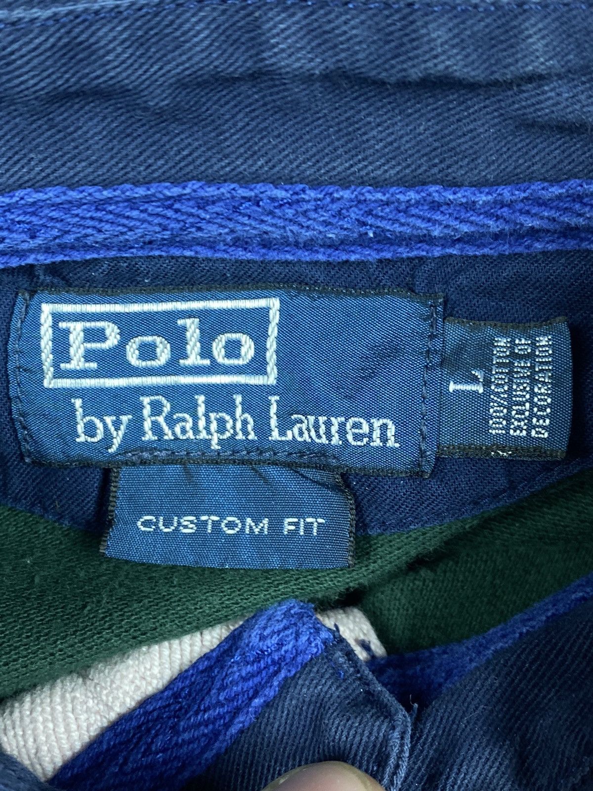 Polo Ralph Lauren Vintage Polo Ralph Lauren Designer Striped T Shirt Tee Size US L / EU 52-54 / 3 - 9 Thumbnail
