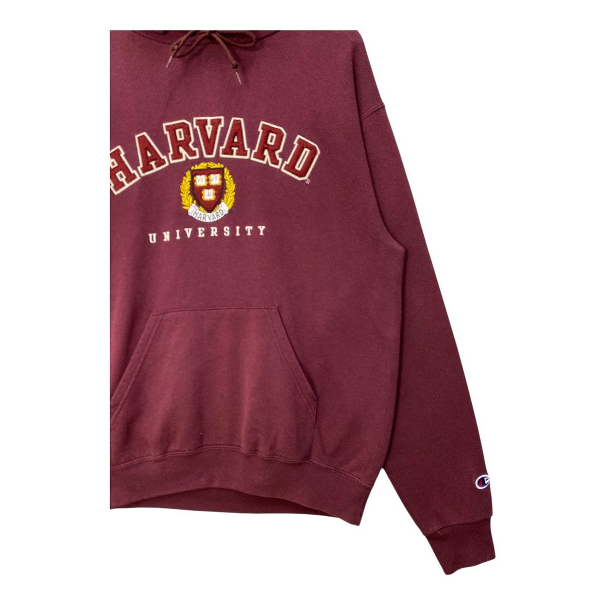 Champion Vintage Champion Harvard University Hoodie Spellout Size M Size US M / EU 48-50 / 2 - 3 Thumbnail