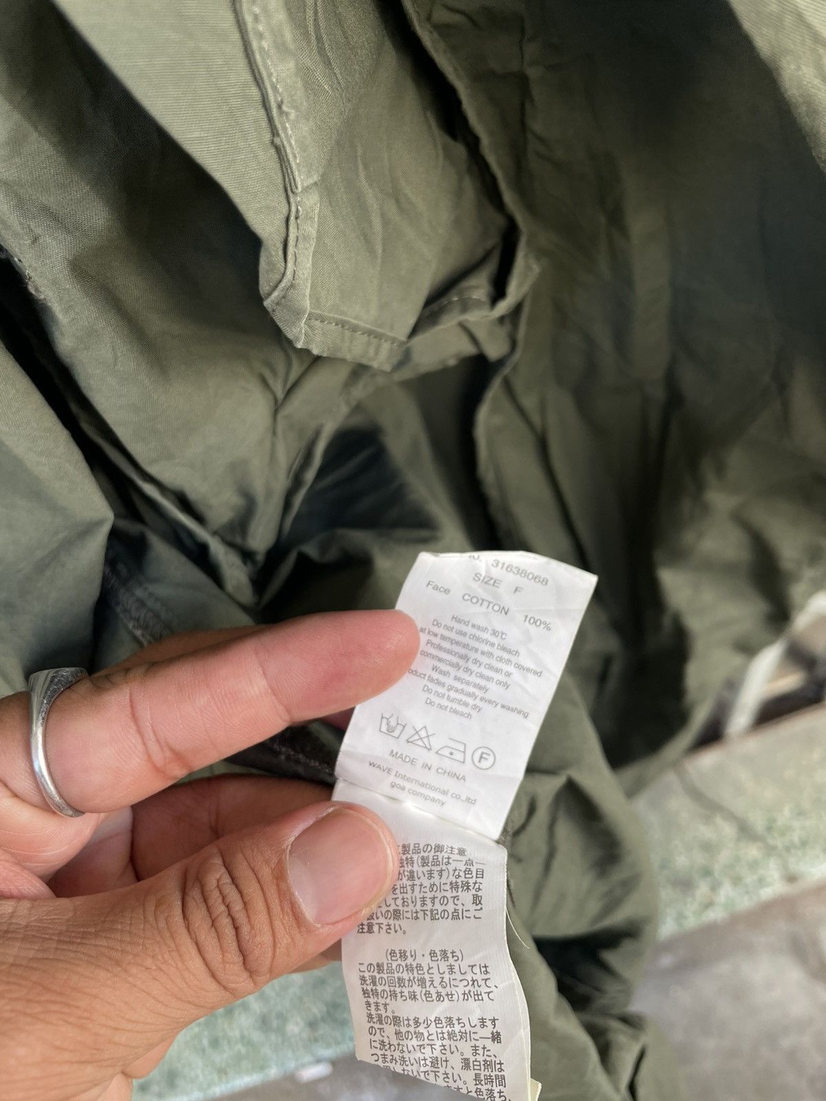 GOA G.O.A Robe - Atelier - Military Long Coat Size ONE SIZE - 6 Thumbnail