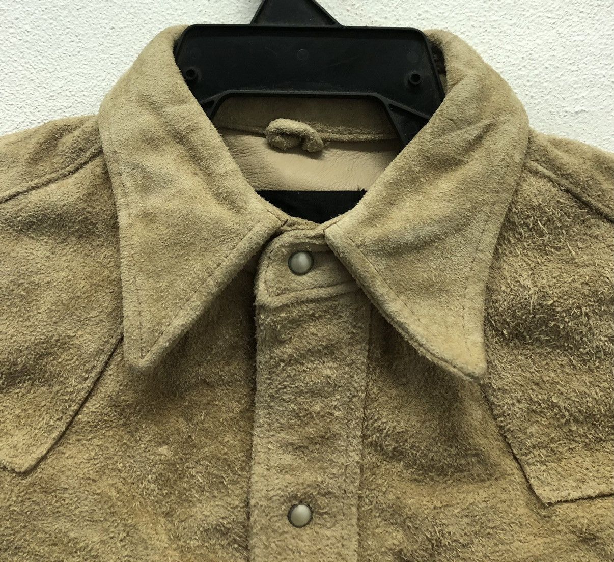 Leather × Vintage Trans Continents Genuine Cowhide Western-Style Leather Shirt Size US M / EU 48-50 / 2 - 3 Thumbnail