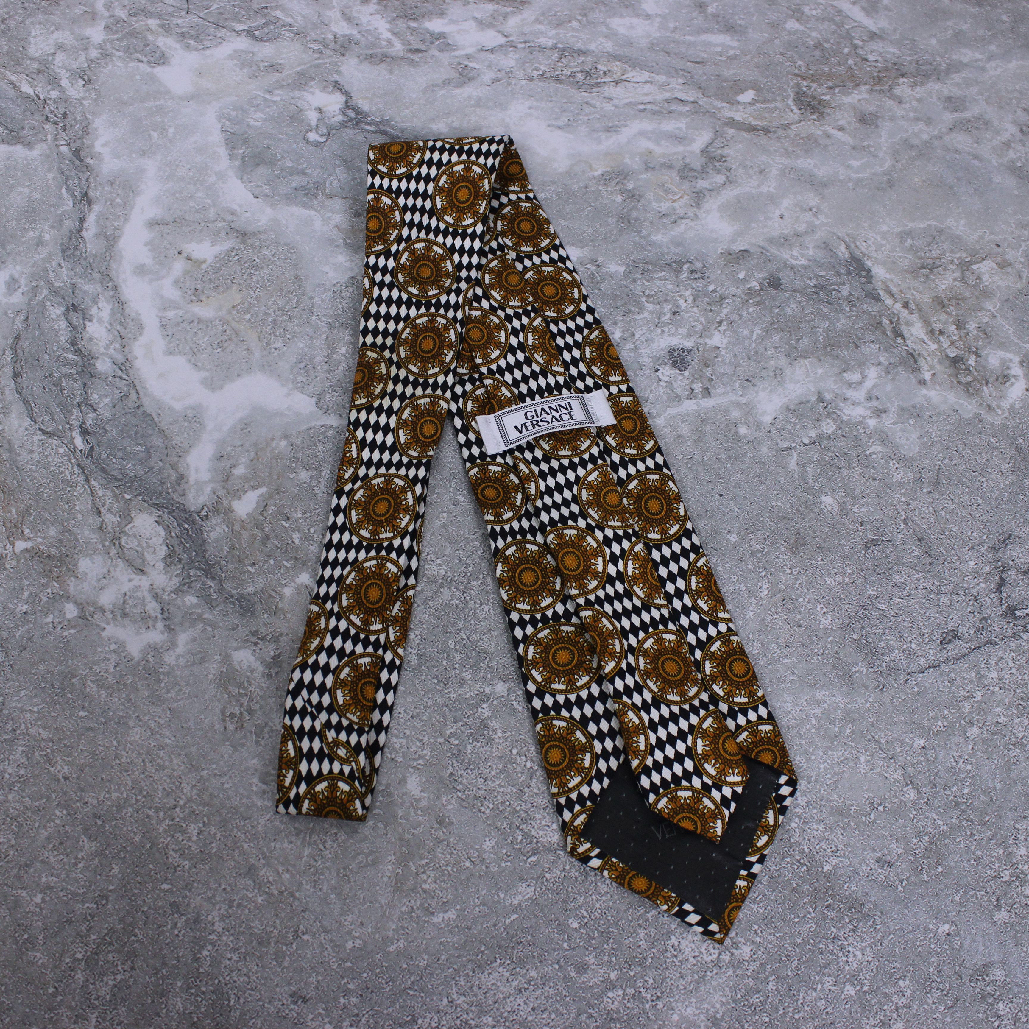 Versace Gianni Versace ties medusa logo multi Size ONE SIZE - 1 Thumbnail